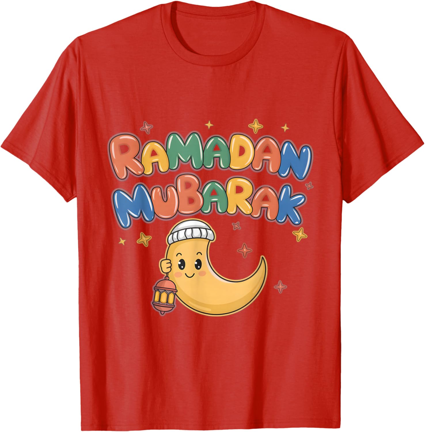 Kids Ramadan Mubarak T-Shirt for Boys Stylish Youth Apparel - 25