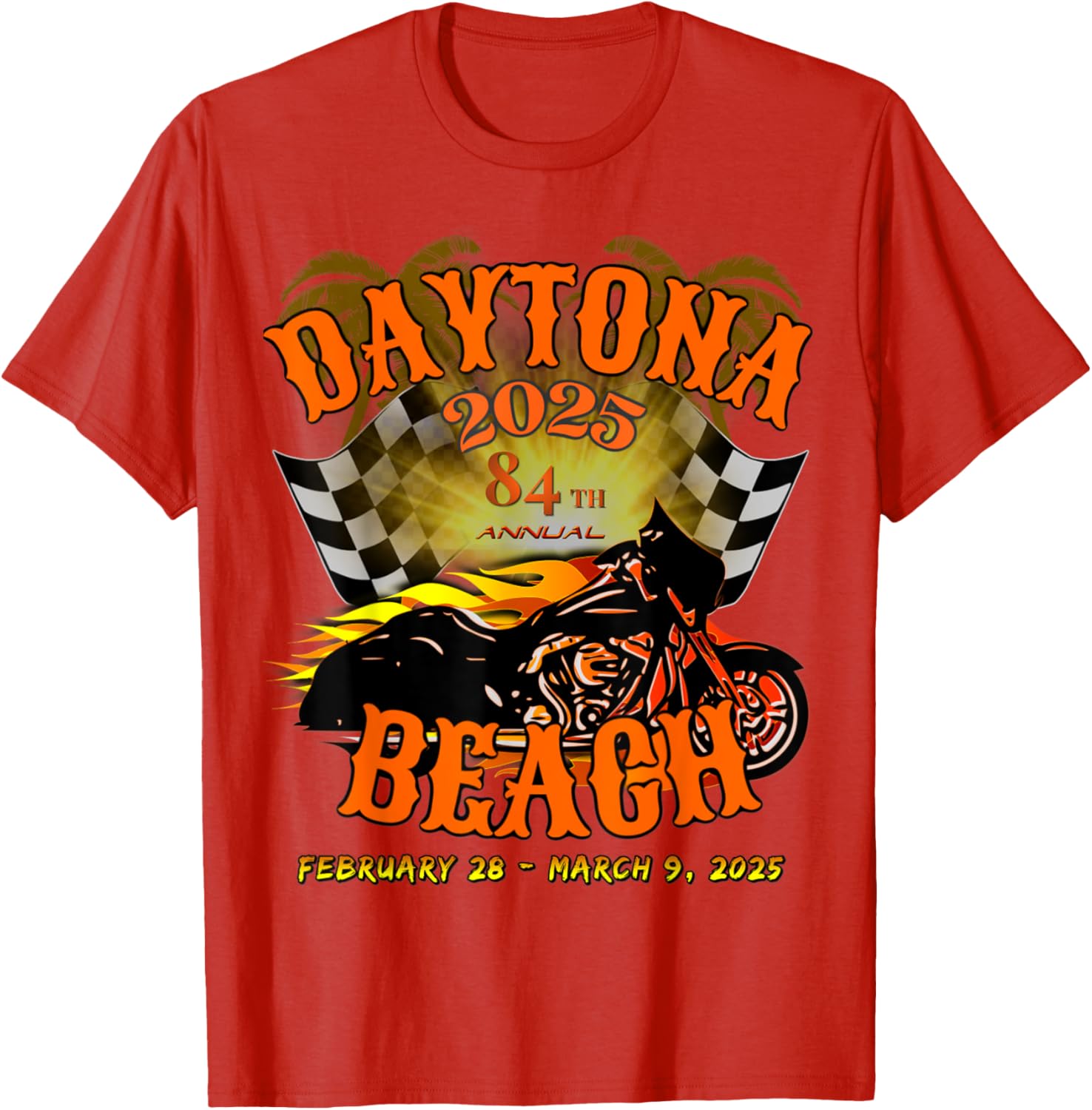 Bike Week 2025 Vintage Rally T-Shirt 84th Annual Event Apparel - 15