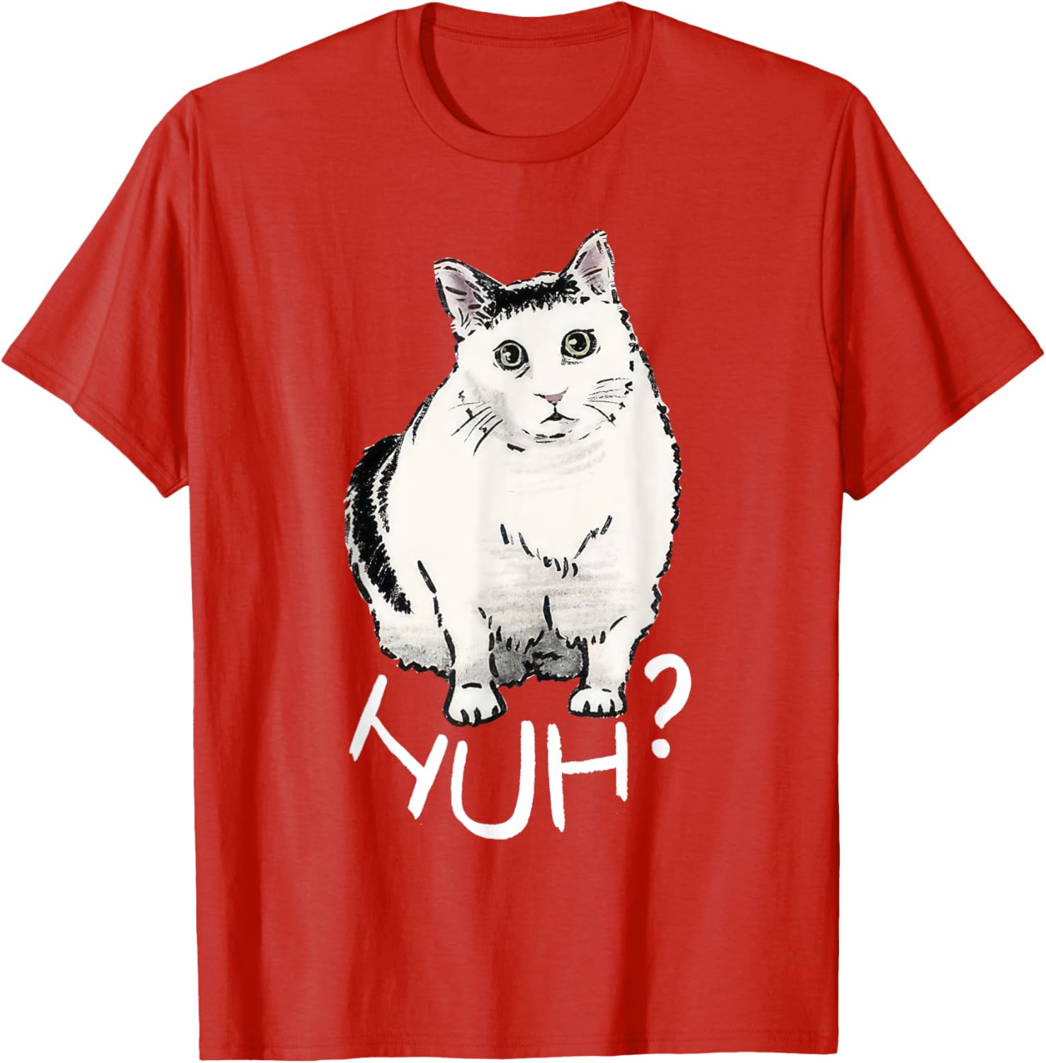 Funny Huh Cat Meme T-Shirt for Men, Women, and Kids - Cute & Comfy! - 13