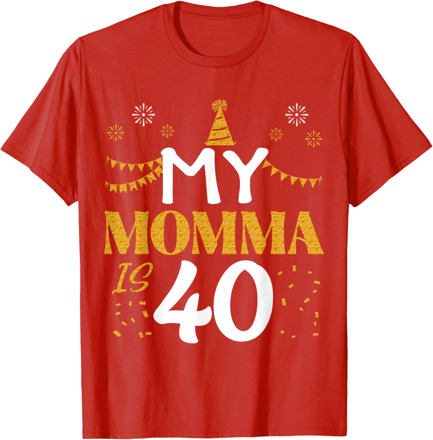 My Momma Is 40 T-Shirt 40th Birthday Gift for 1985 Moms - 18