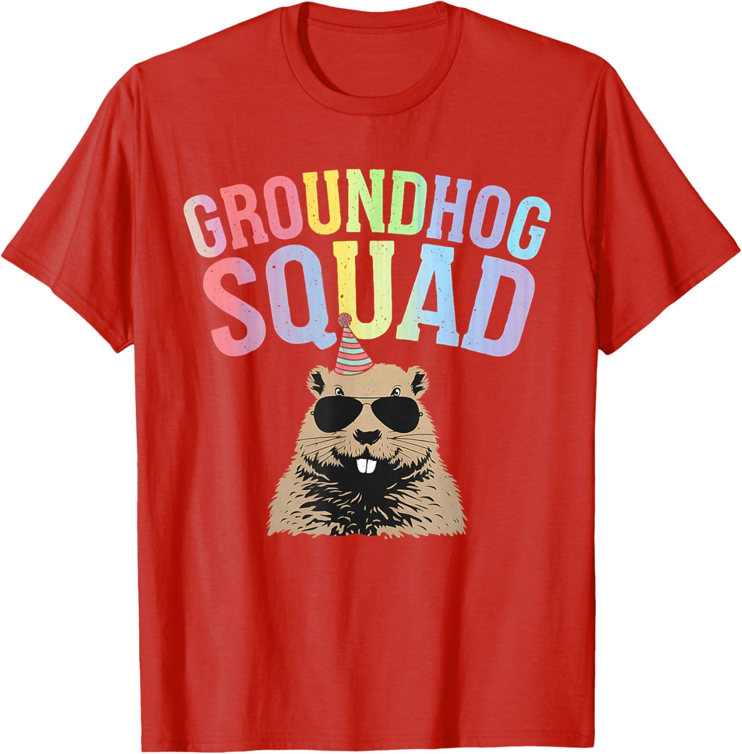 Funny Groundhog Squad T-Shirt for Happy Groundhog Day Family Fun - 6