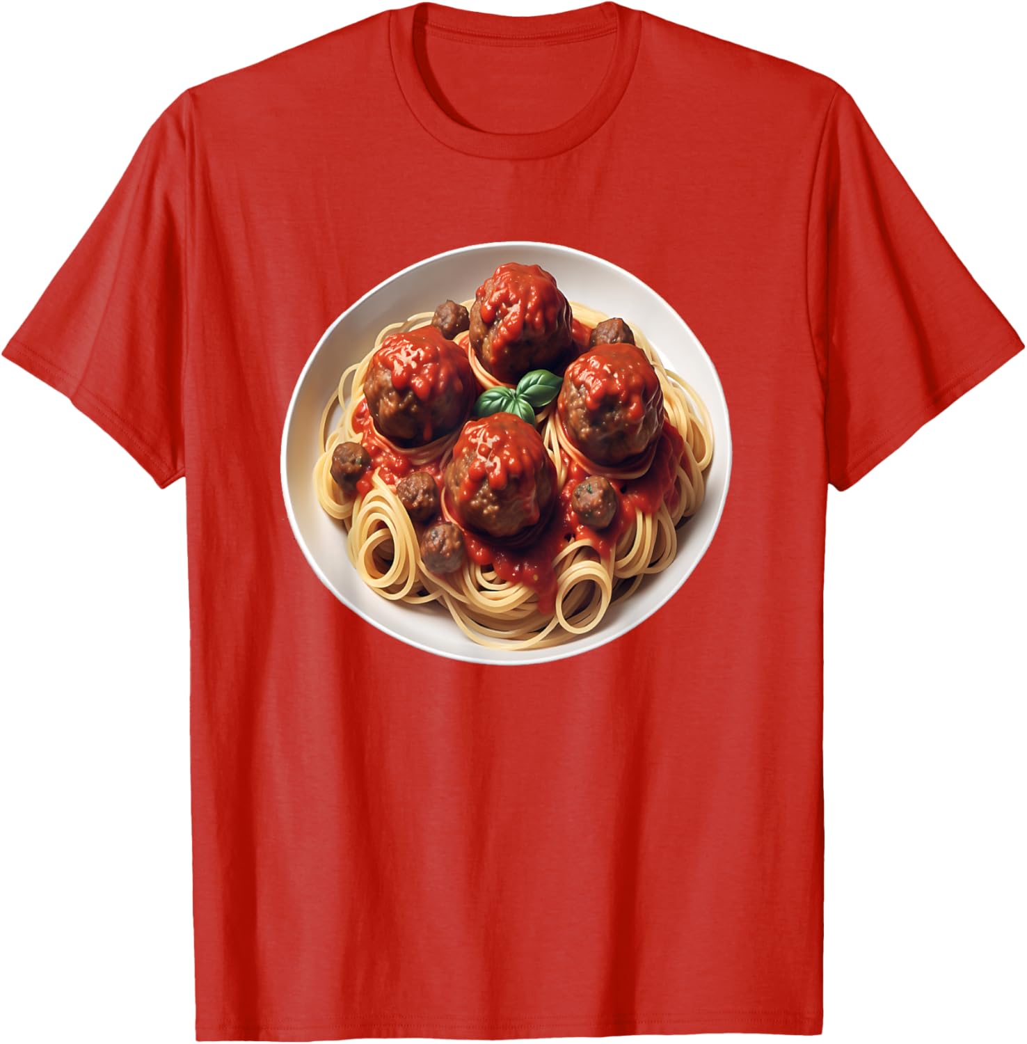Spaghetti and Meatballs T-Shirt Fun Foodie Apparel for Pasta Lovers - 19