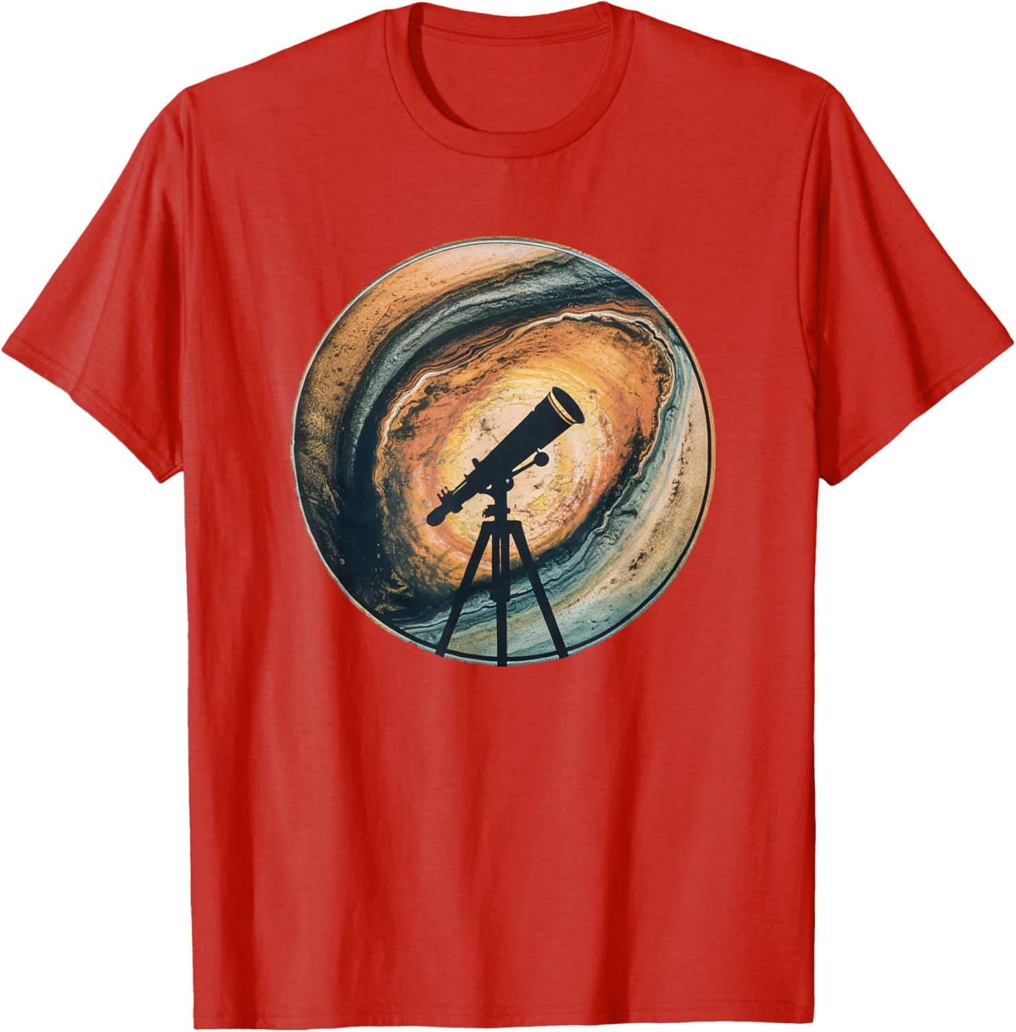Astronomy Telescope Stargazing T-Shirt for Space Lovers and Astronomers - 2