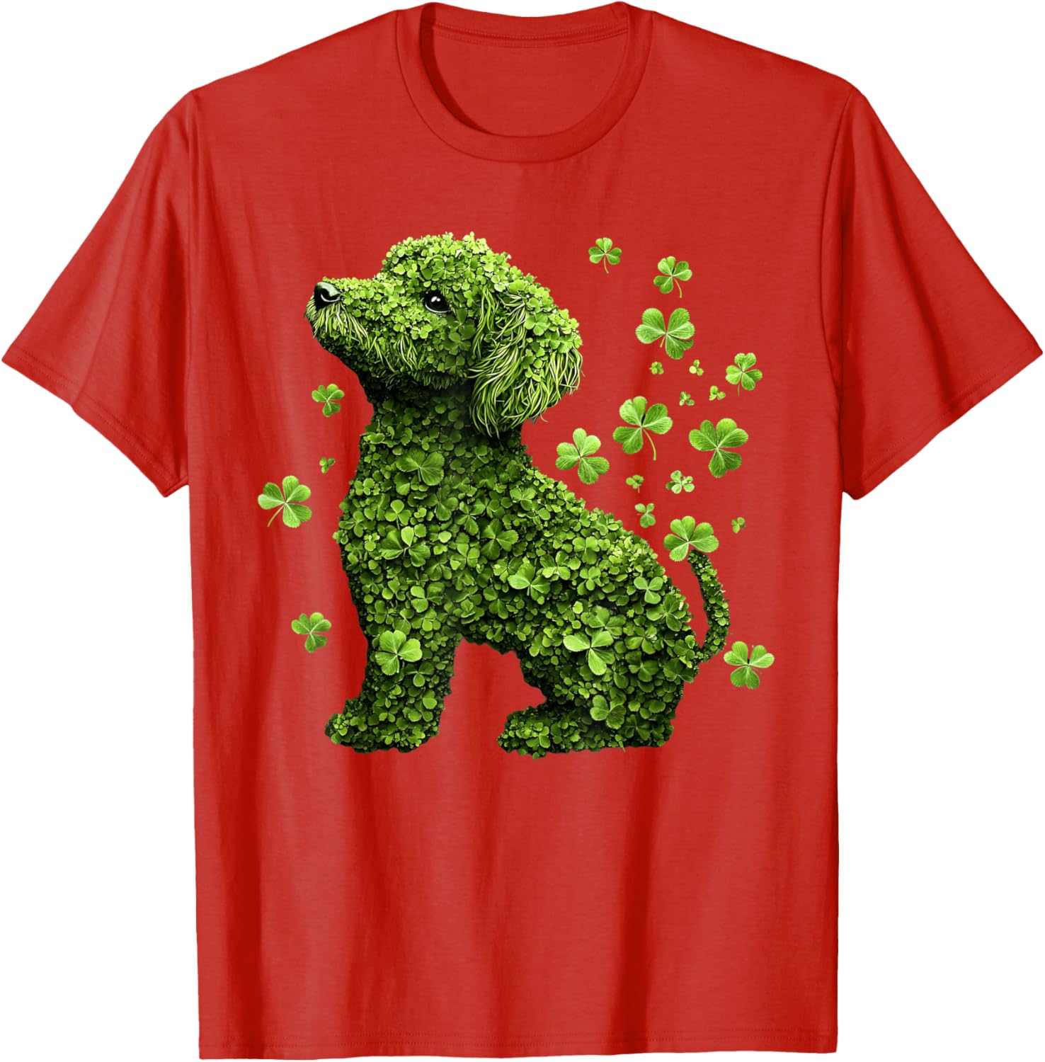 Shamrock Poodle T-Shirt for St. Patrick's Day Fun for All Ages - 11