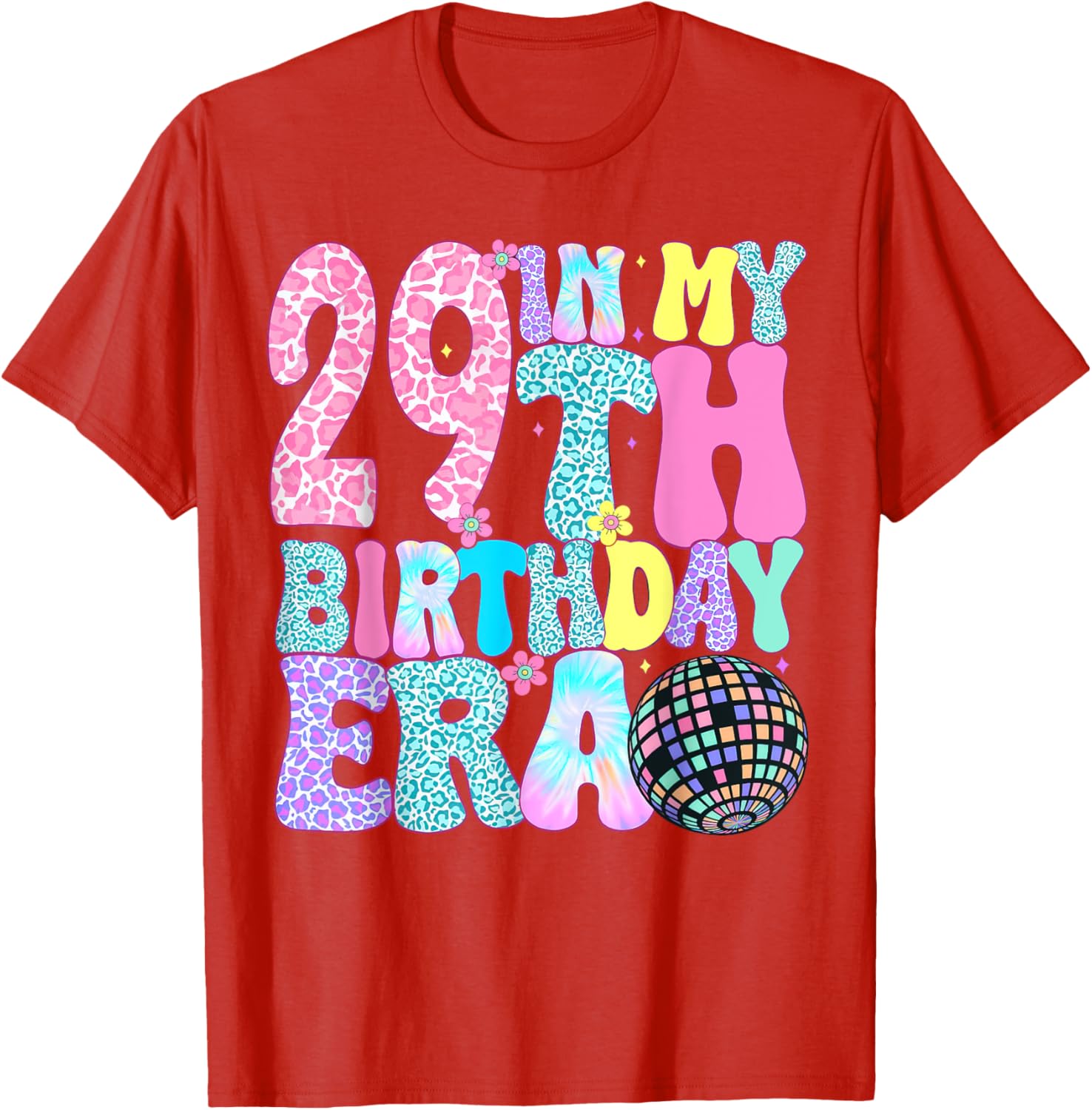 In My 29th Birthday Era T-Shirt for 29 Year Old Birthday Girl 1996 - 1