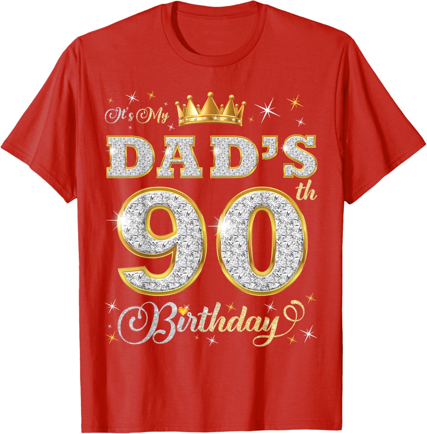 Celebrate Dad's 90th Birthday with a Fun Father’s Day T-Shirt - 1