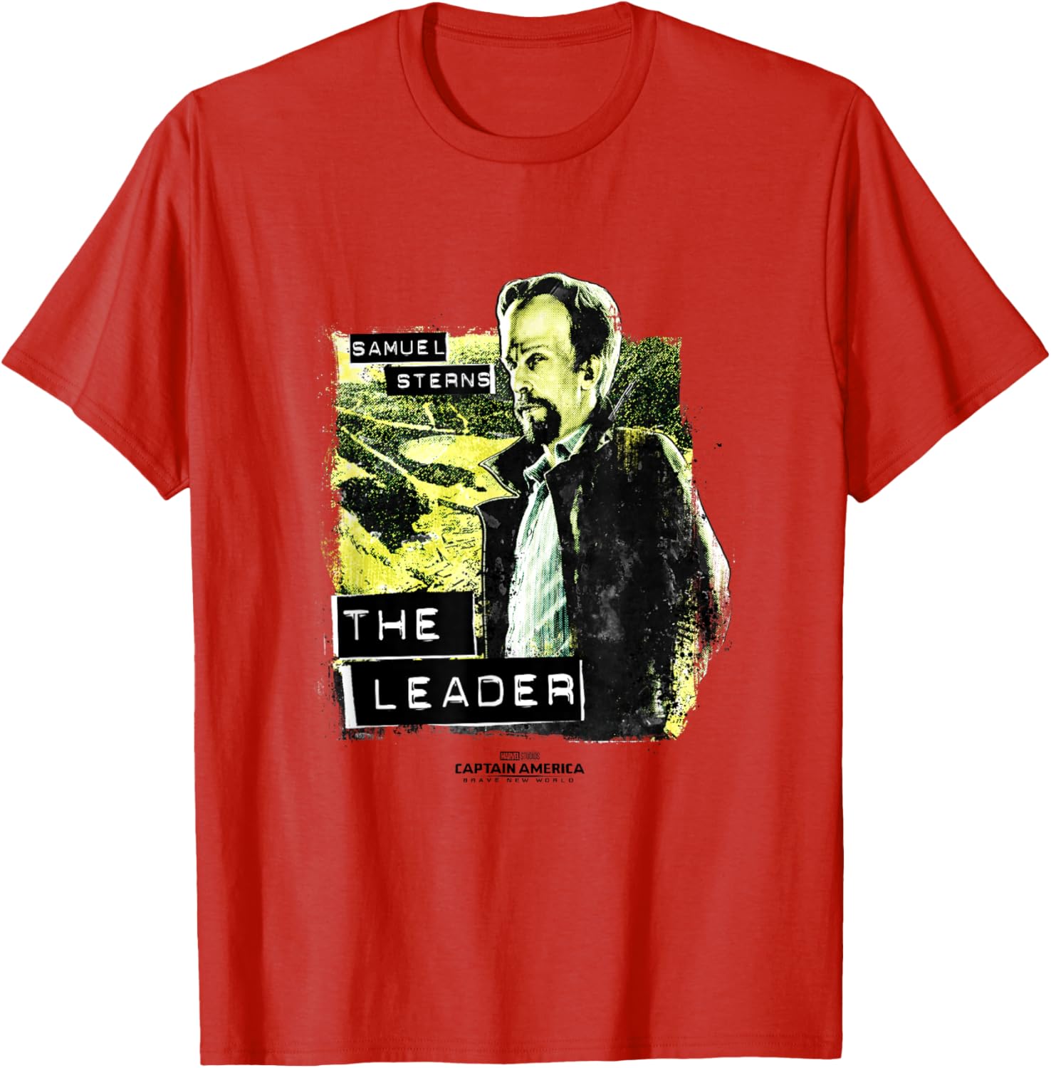 Marvel Captain America Brave New World Samuel Sterns Leader T-Shirt for Fans - 19