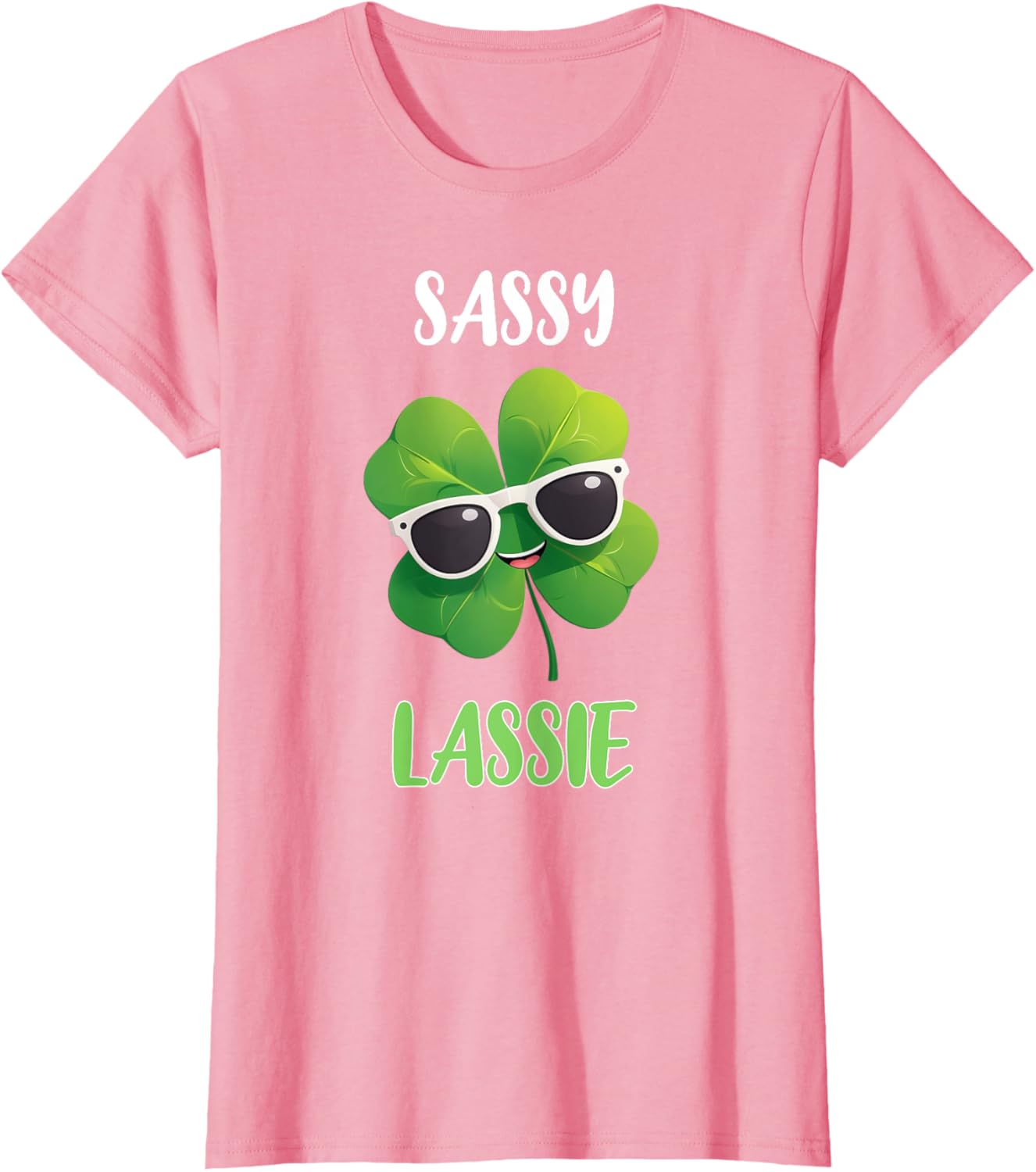 Funny Sassy Lassie St. Patrick's Day T-Shirt for Celebrating in Style - 9