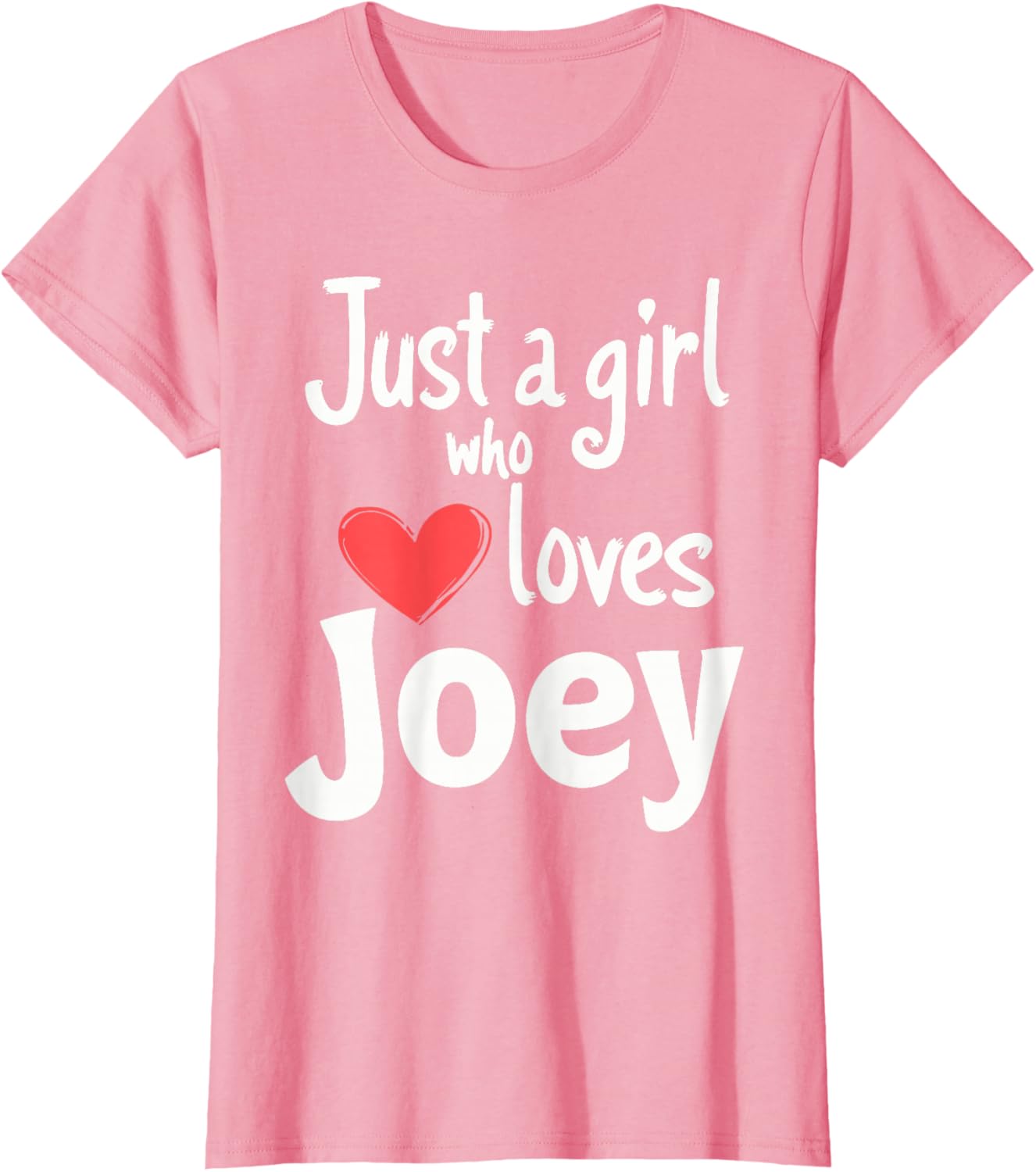 Just A Girl Who Loves Joey T-Shirt Cute and Stylish Apparel for Fans - 16