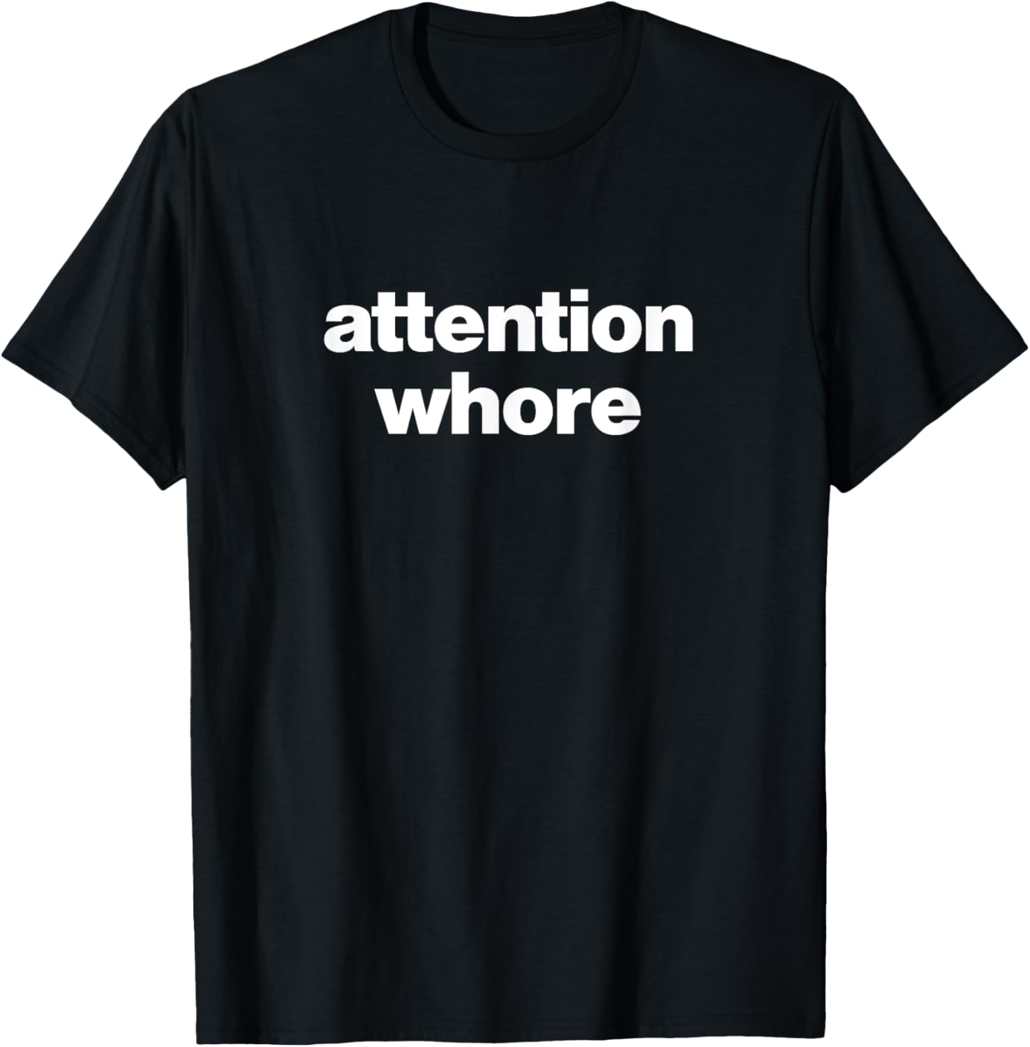 Y2K Aesthetic Attention Whore Graphic T-Shirt for Trendy Style - 27
