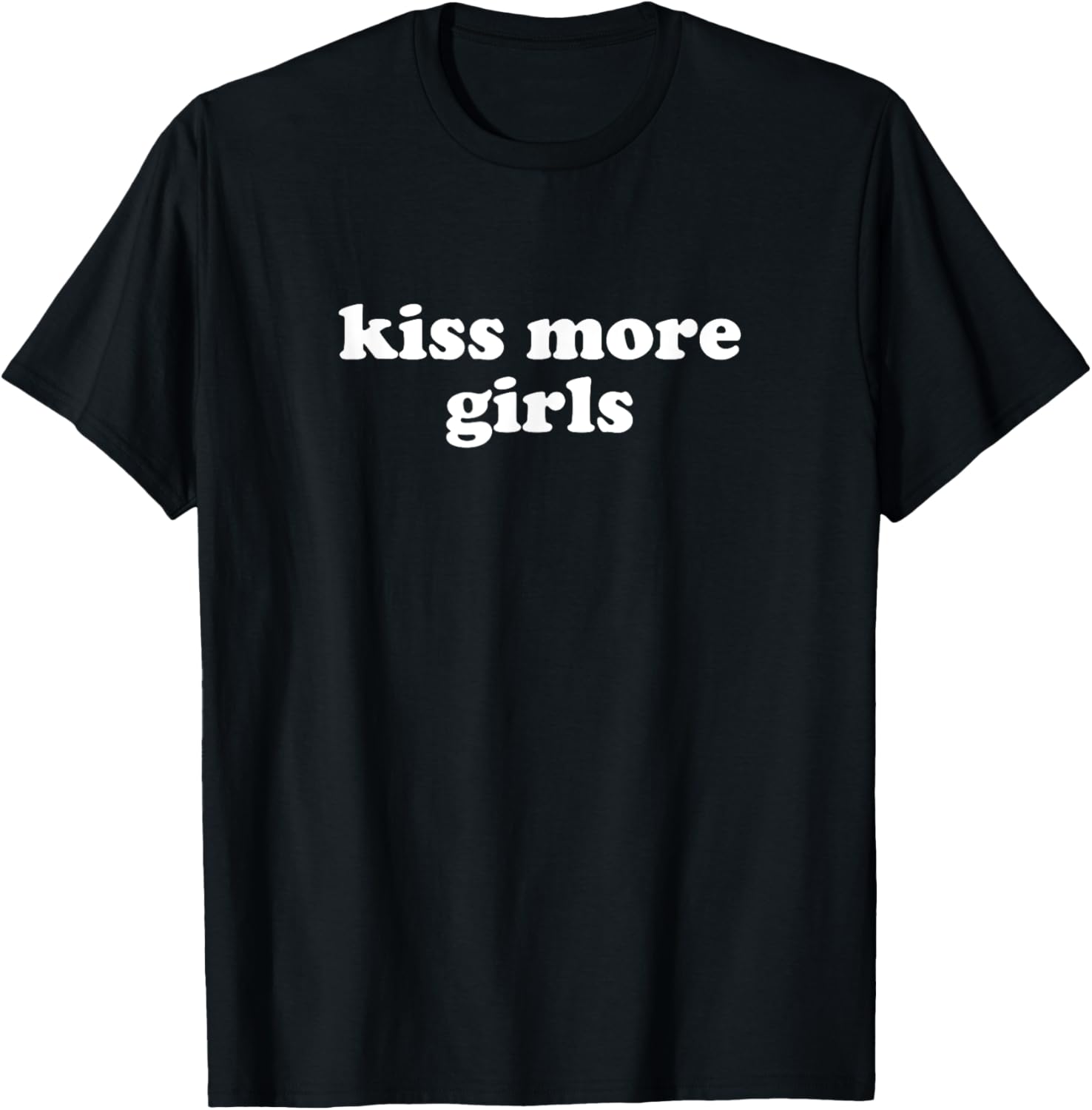 Kiss More Girls Y2K Aesthetic T-Shirt for Fun and Trendy Style - 26