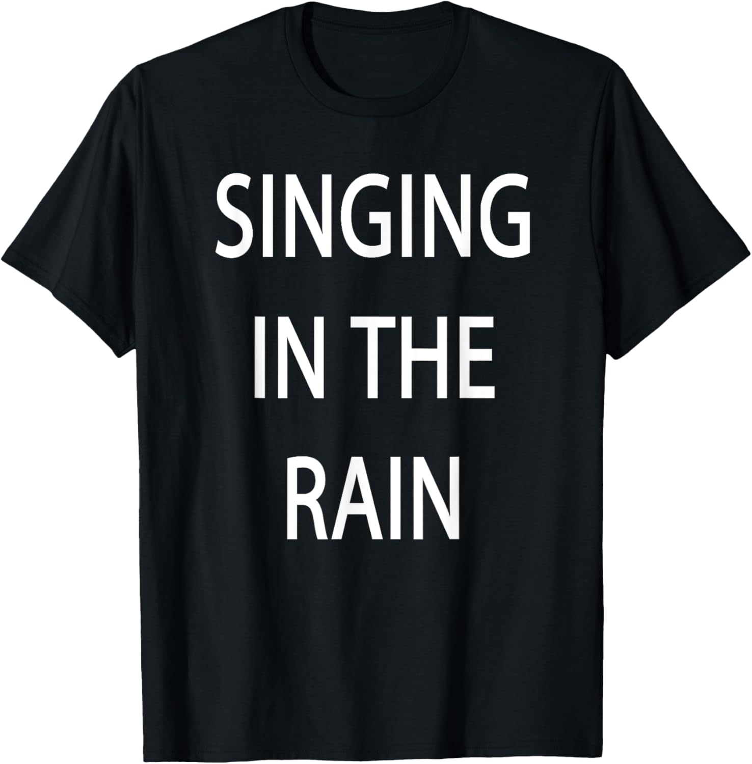 Singing in the Rain T-Shirt for Fun and Stylish Rainy Day Fashion - 20