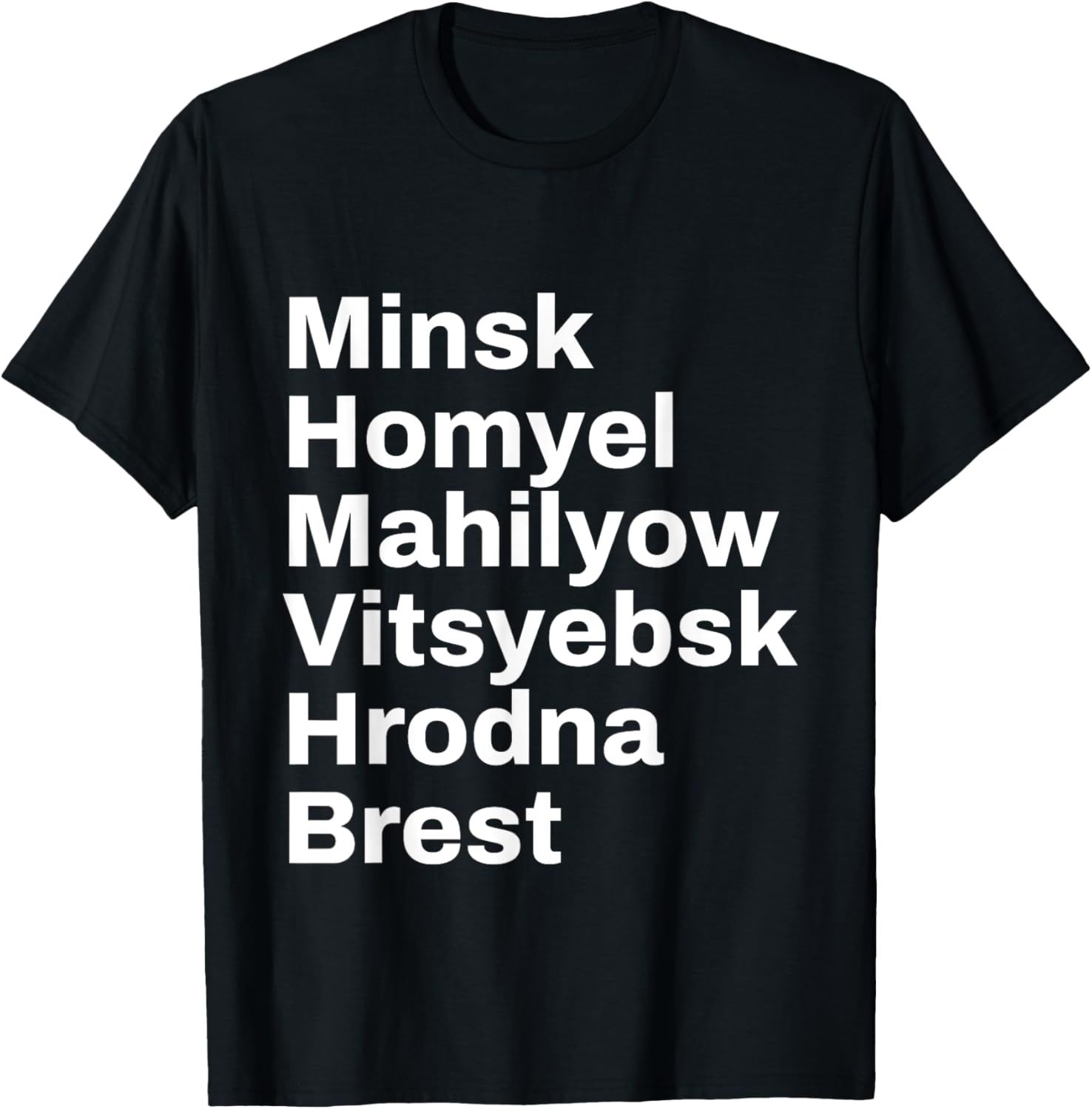 Belarus Cities Travel T-Shirt Perfect for Adventurers and Travelers - 9