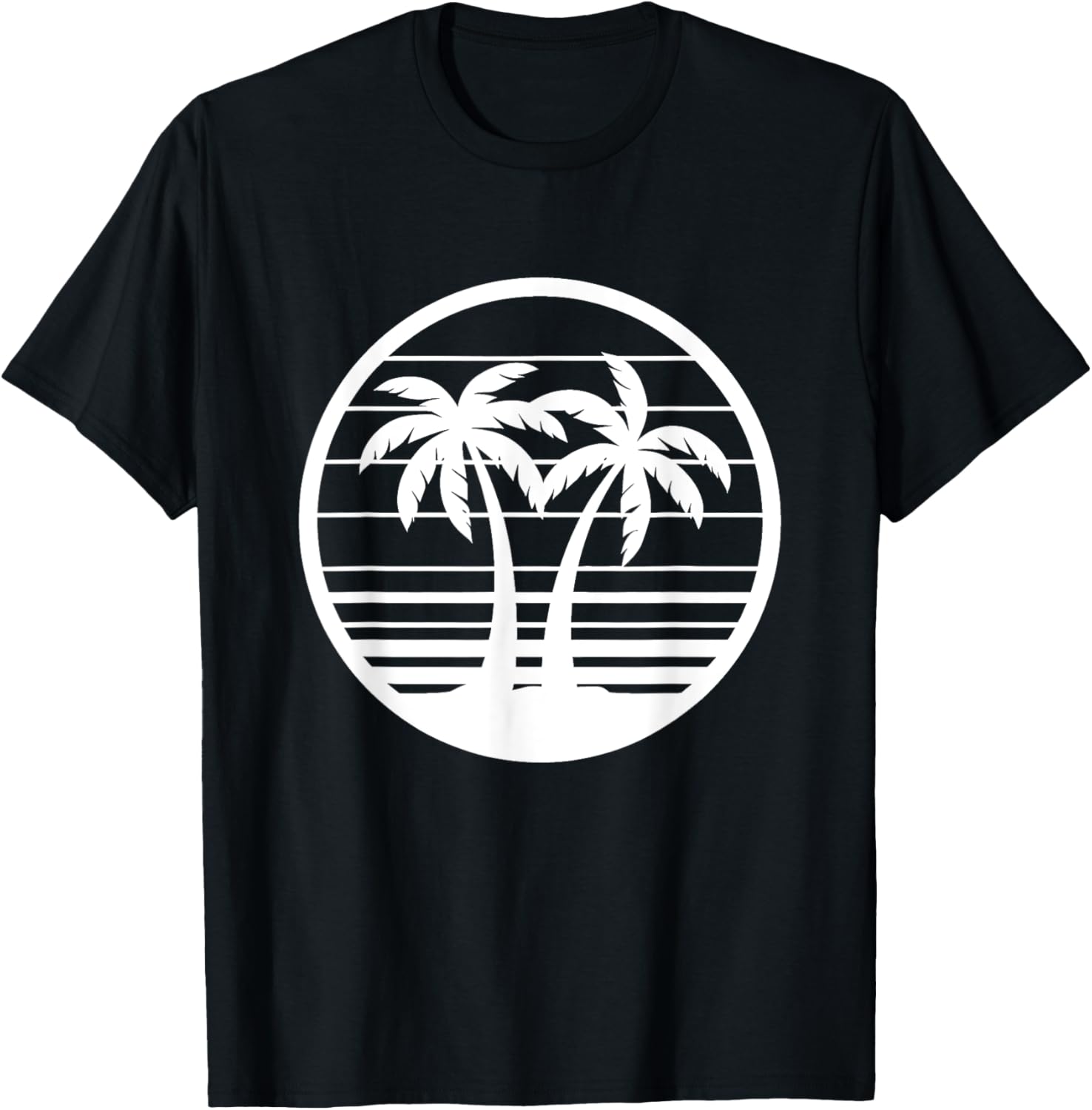 Palm Trees Summer Vacation T-Shirt Perfect for Beach Lovers and Travelers - 1
