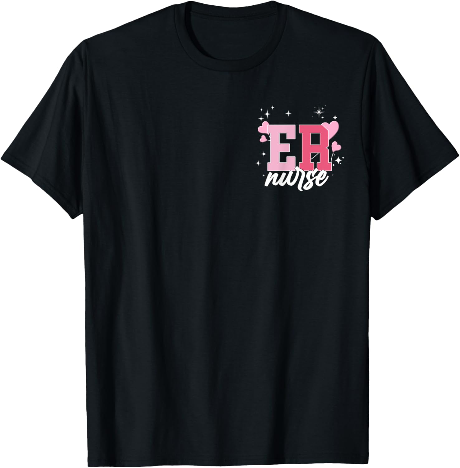 Emergency Department Valentine T-Shirt for ER Nurses - Cute & Fun Design - 1