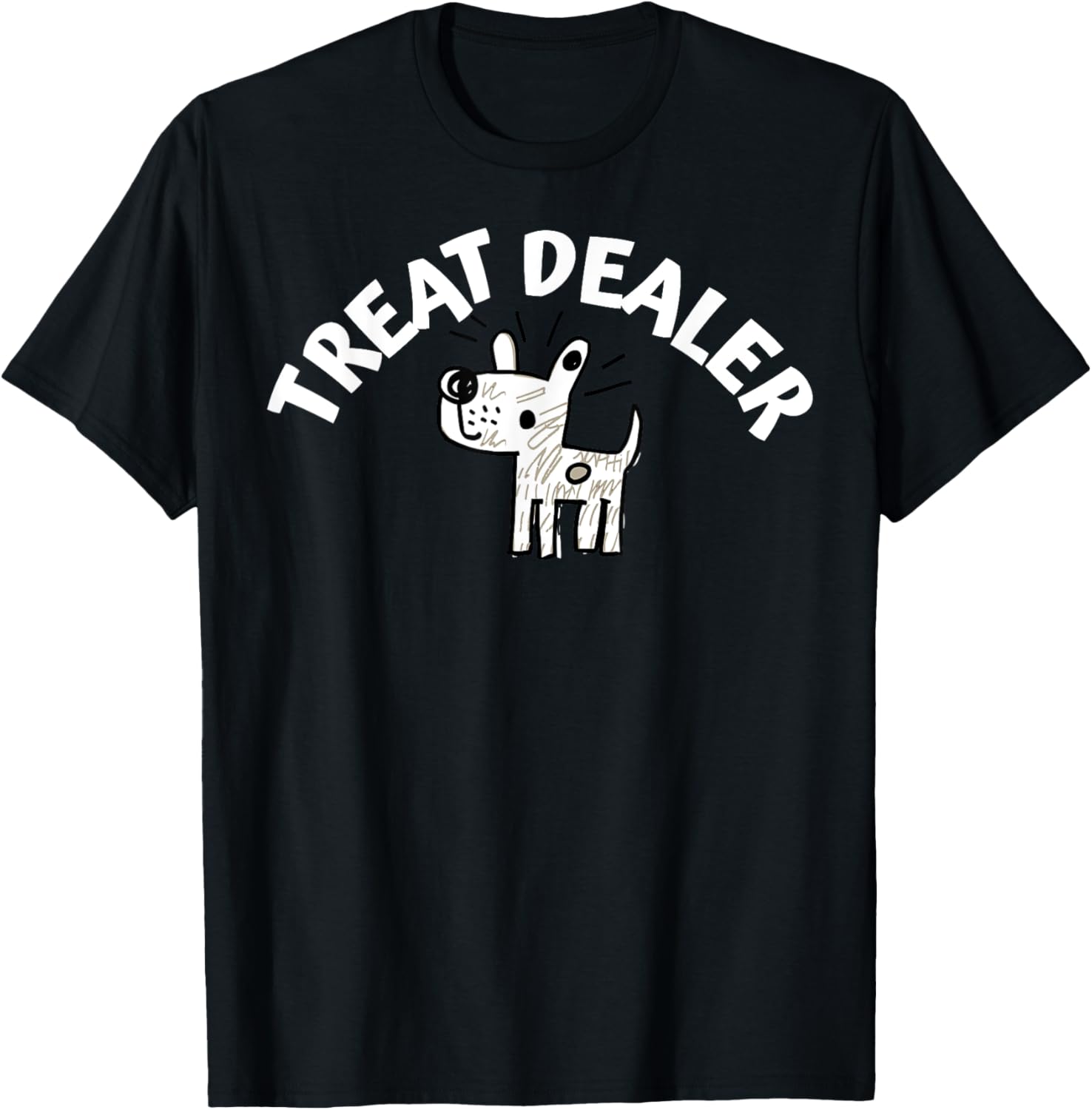 Funny Dog Treat Dealer T-Shirt for Dog Lovers and Owners - 17