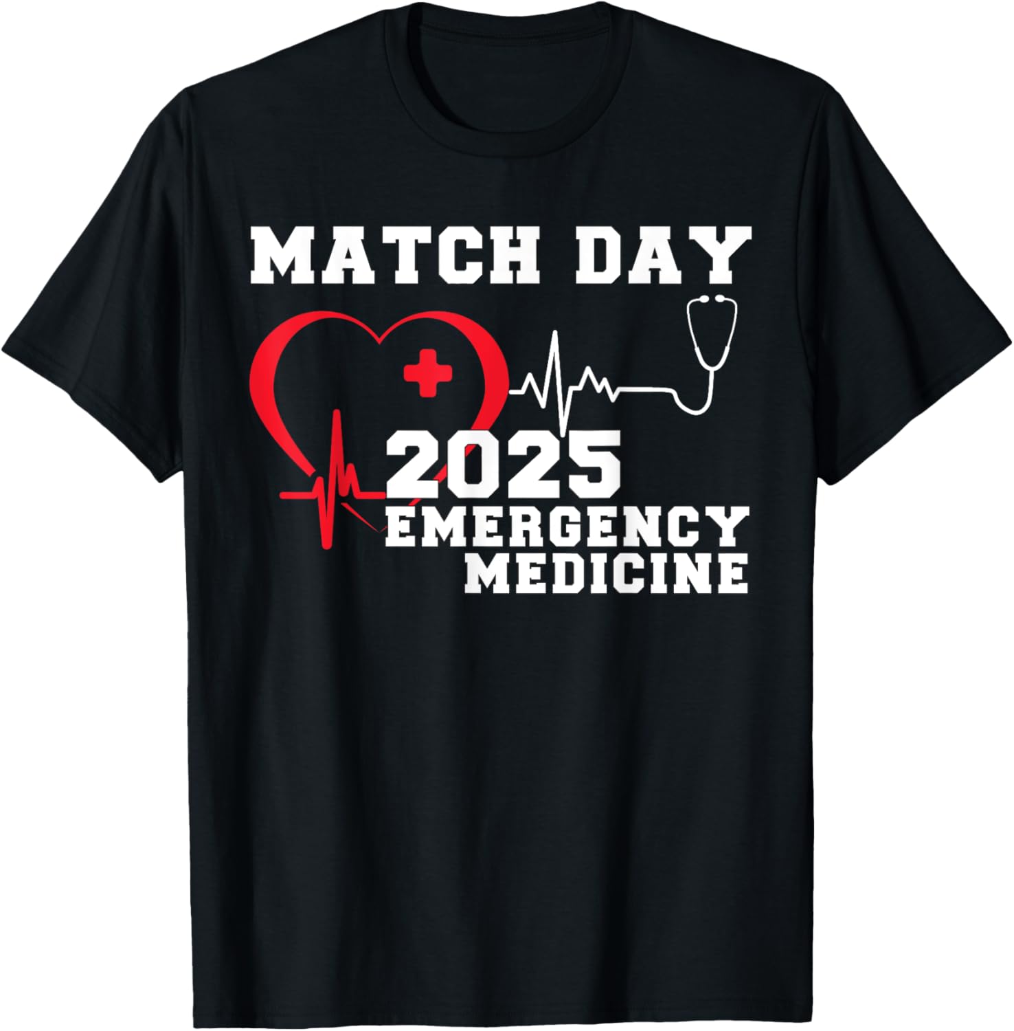 Match Day 2025 Emergency Medicine Residency T-Shirt for Medical Students - 5