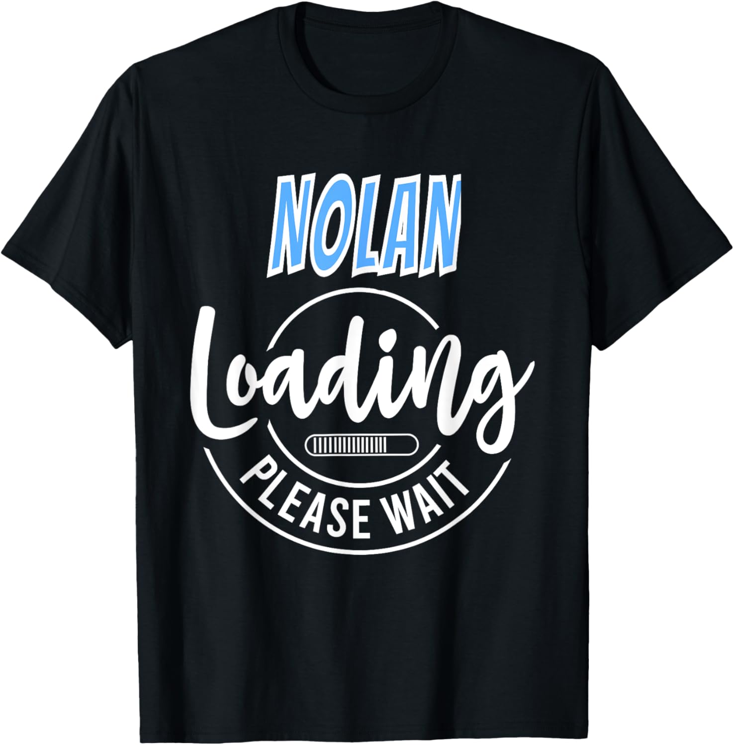 Nolan Custom Personalized Baby Boy Loading T-Shirt for Baby Showers - 3