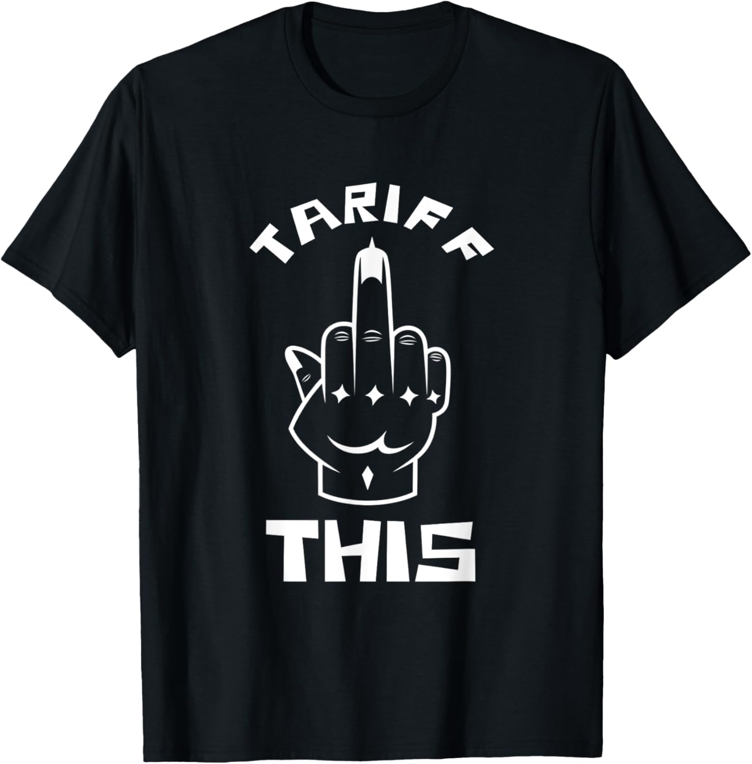 Funny Tariff This Middle Finger T-Shirt for Inflation and High Prices - 4