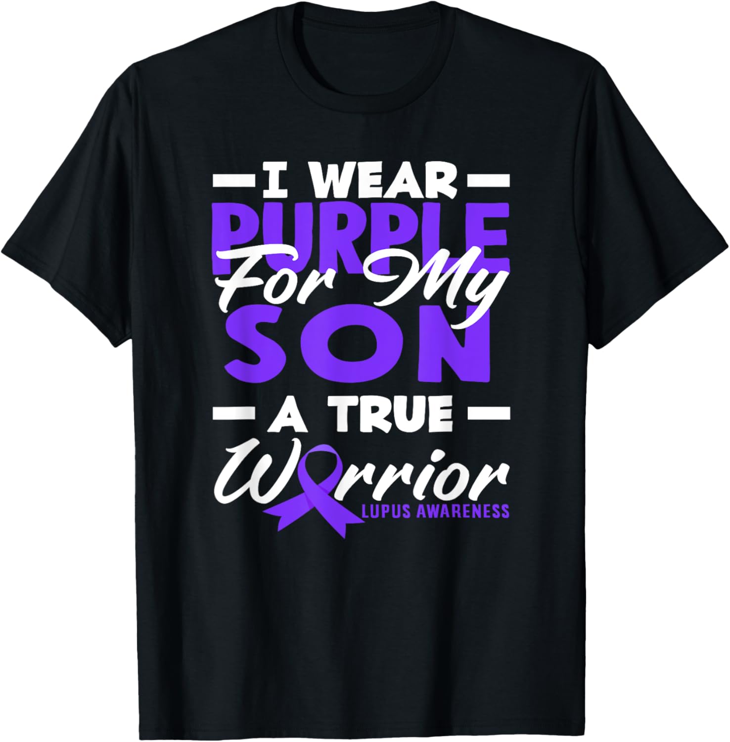 Wear Purple for Lupus Awareness T-Shirt for Proud Moms and Warriors - 21