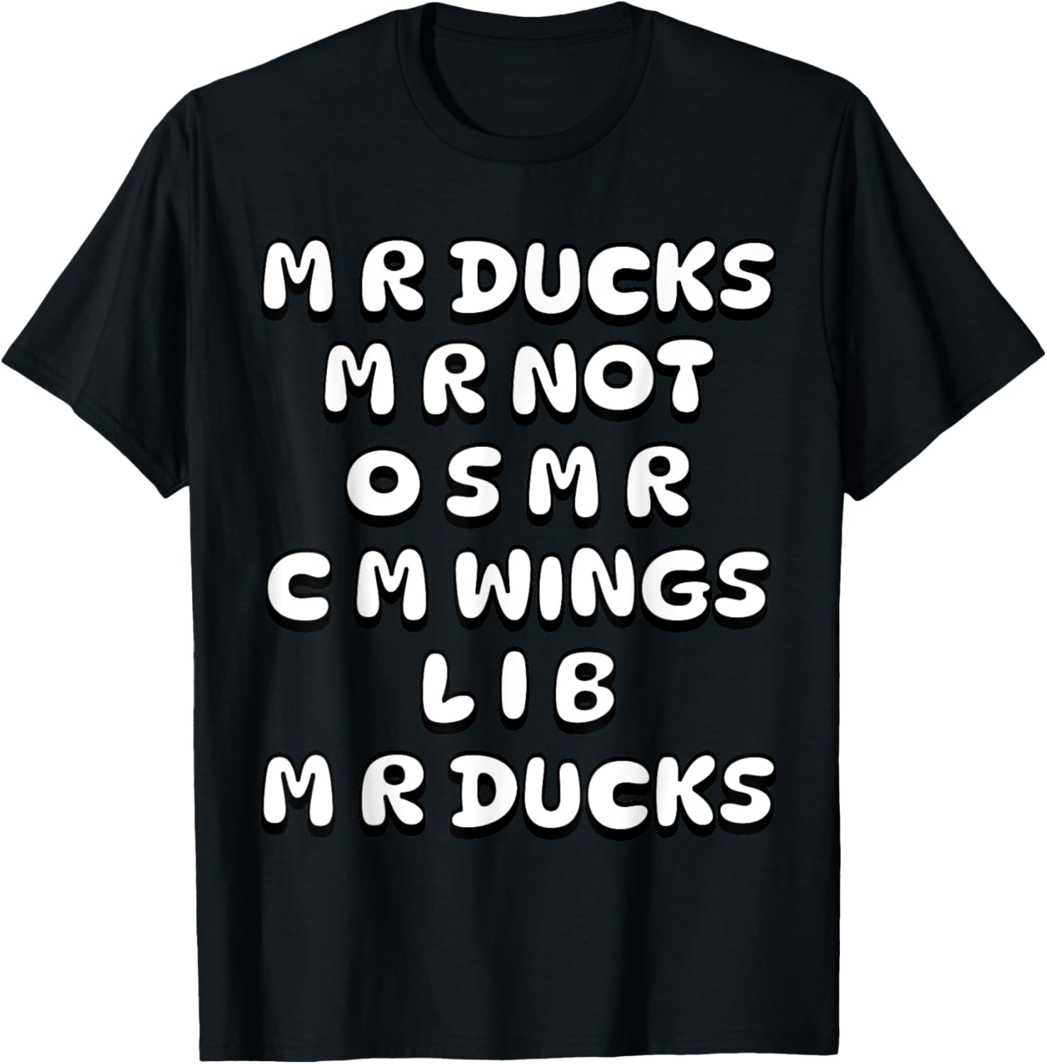Funny M R Ducks Lover T-Shirt with Wings for Fun Casual Wear - 2