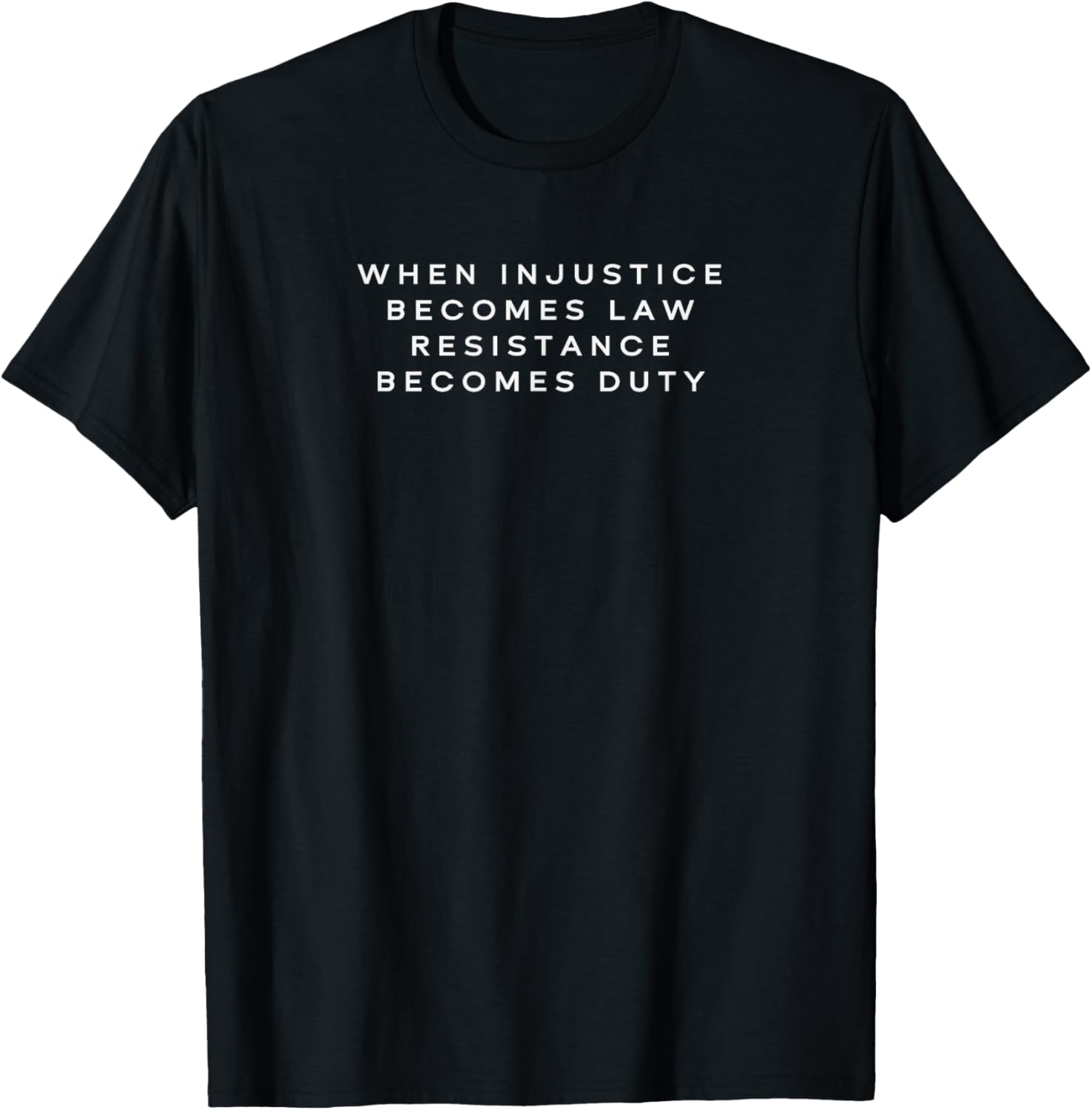 Classic Women's Feminist T-Shirt - Reproductive Rights Advocate Tee, Black - 13