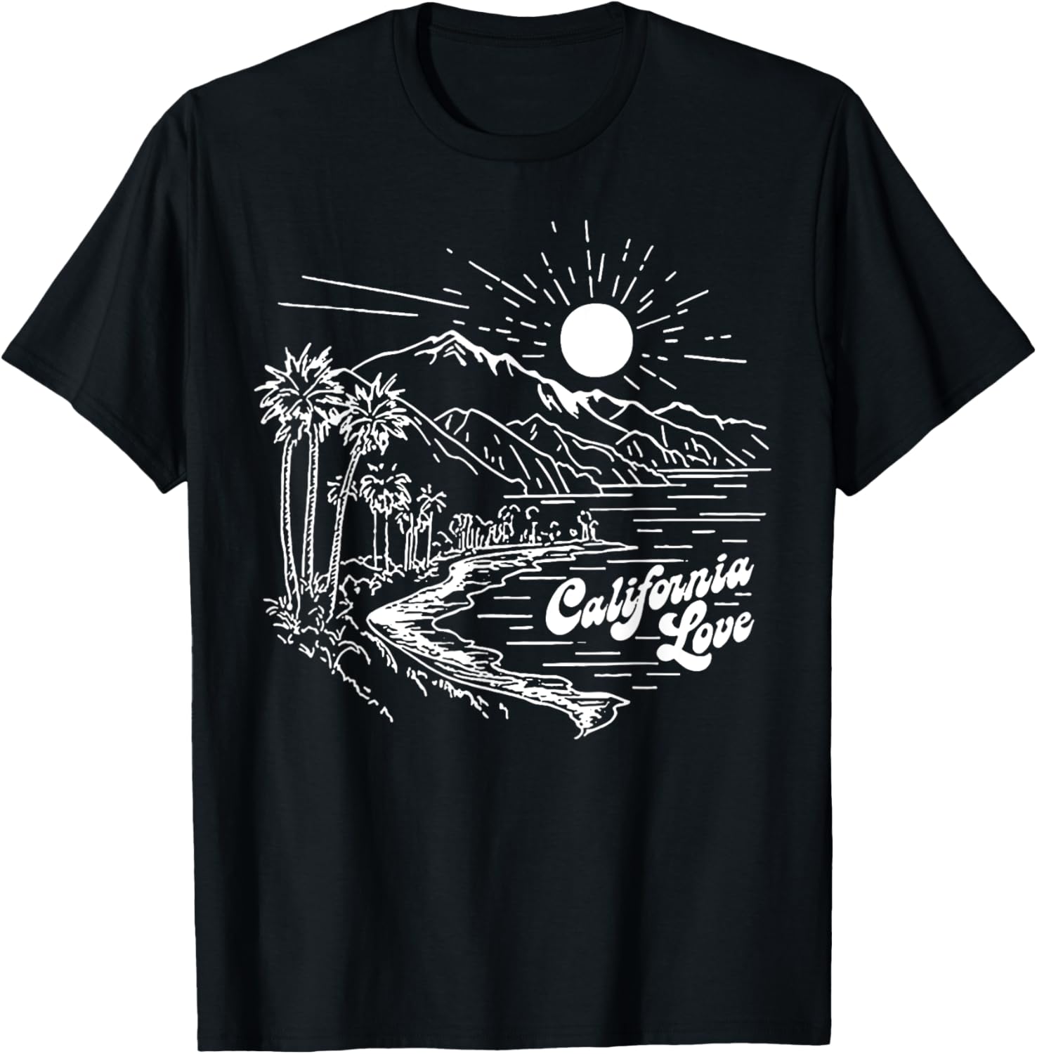 California Love T-Shirt for Men and Women - Stylish and Comfortable Apparel - 6