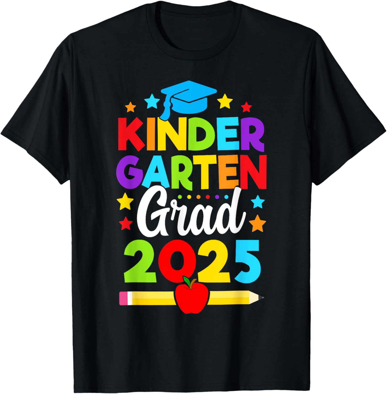Kindergarten Graduation T-Shirt for Kids 2025 Fun Design for Boys and Girls - 8