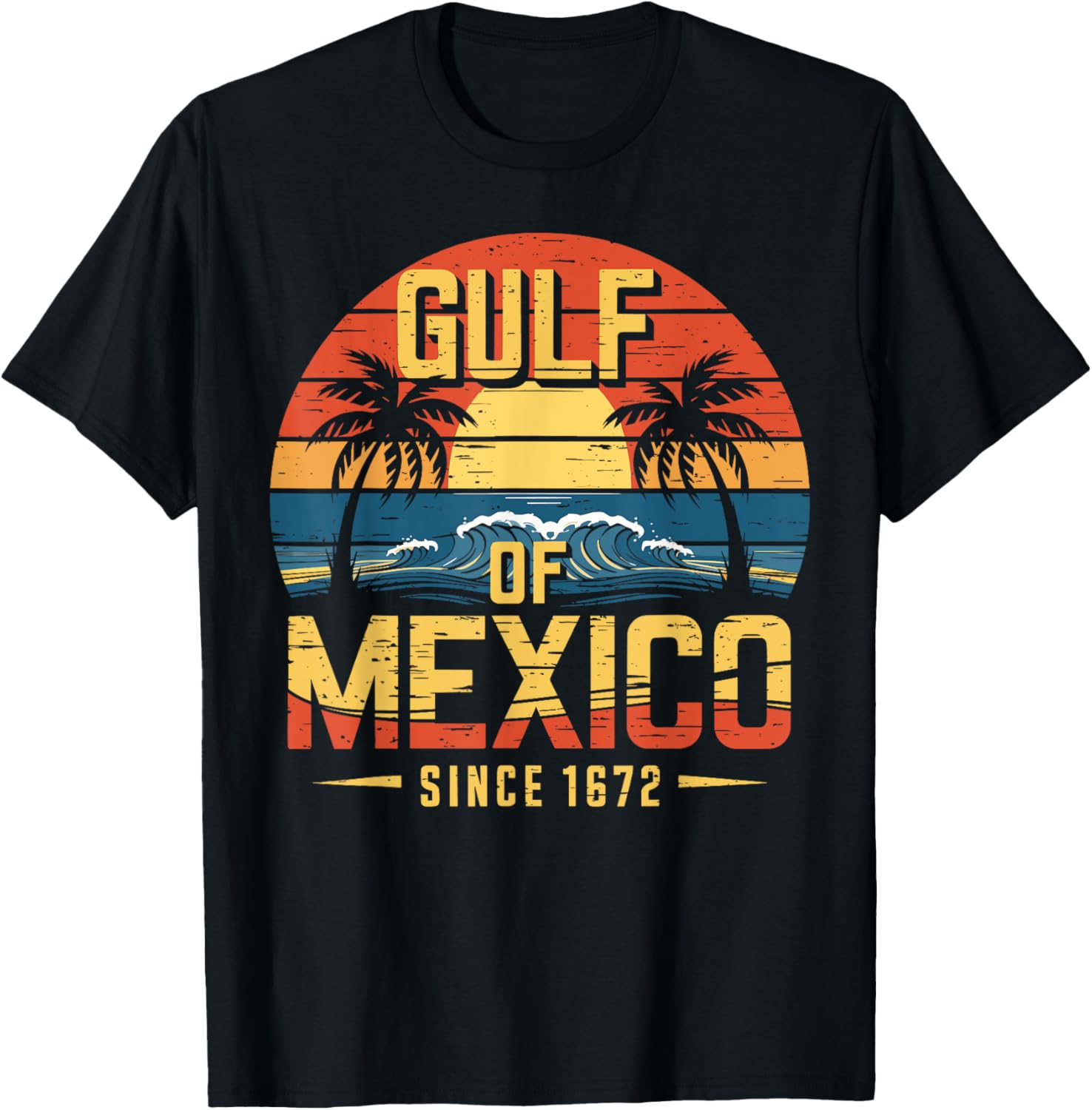 Gulf of Mexico Everlasting Summer T-Shirt for Beach Lovers - 1