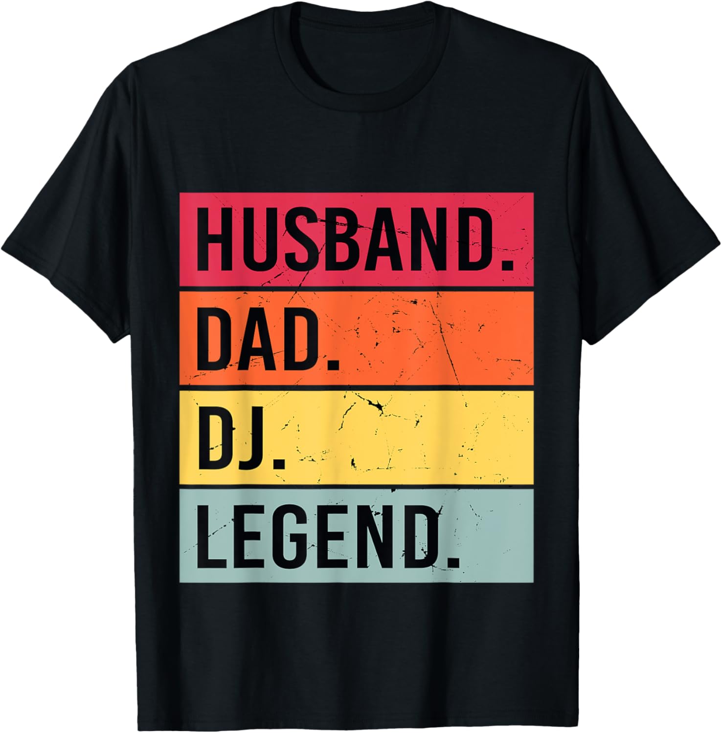 Husband Dad DJ Legend T-Shirt for Father's Day Music Lovers - 10