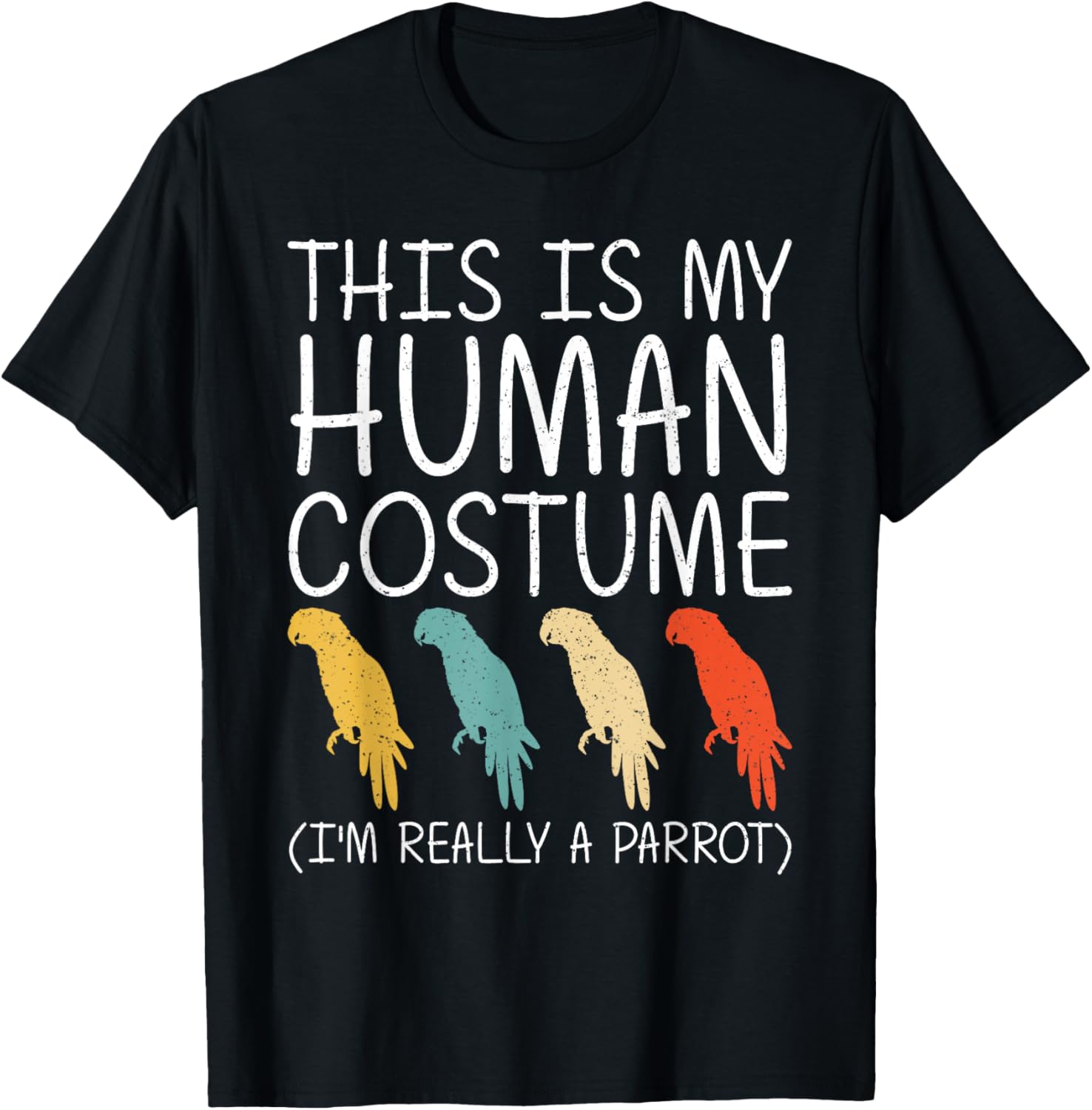 Cool Parrot T-Shirt for Bird Lovers Perfect Gift for Macaw Fans - 1