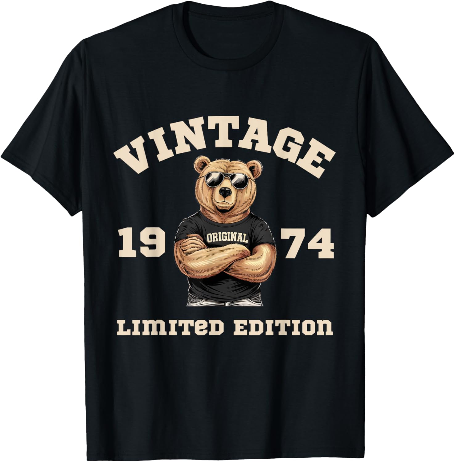 Mens Vintage 51st Birthday Teddy Bear T-Shirt 1974 Gift Idea - 15