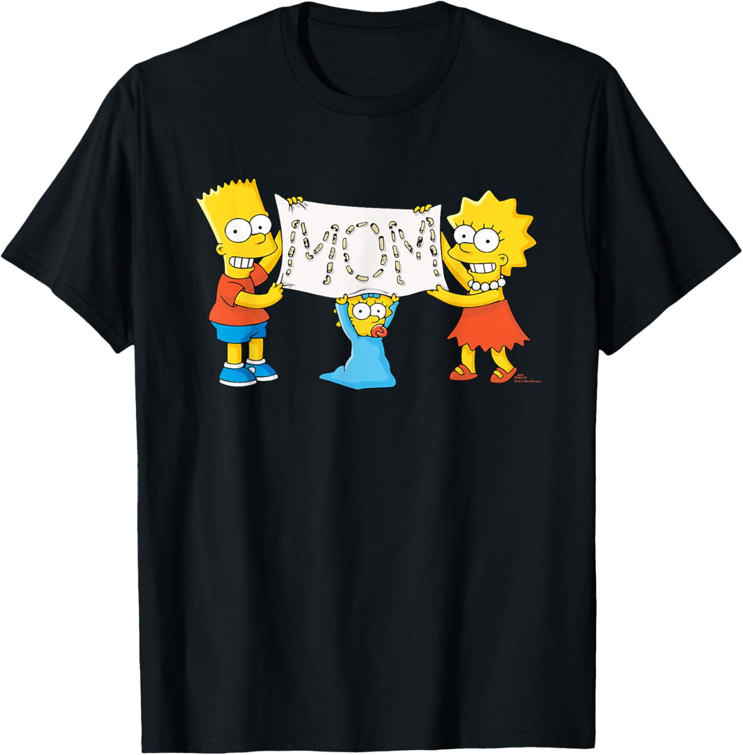 The Simpsons Macaroni Art T-Shirt Perfect Mother's Day Birthday Gift - 11
