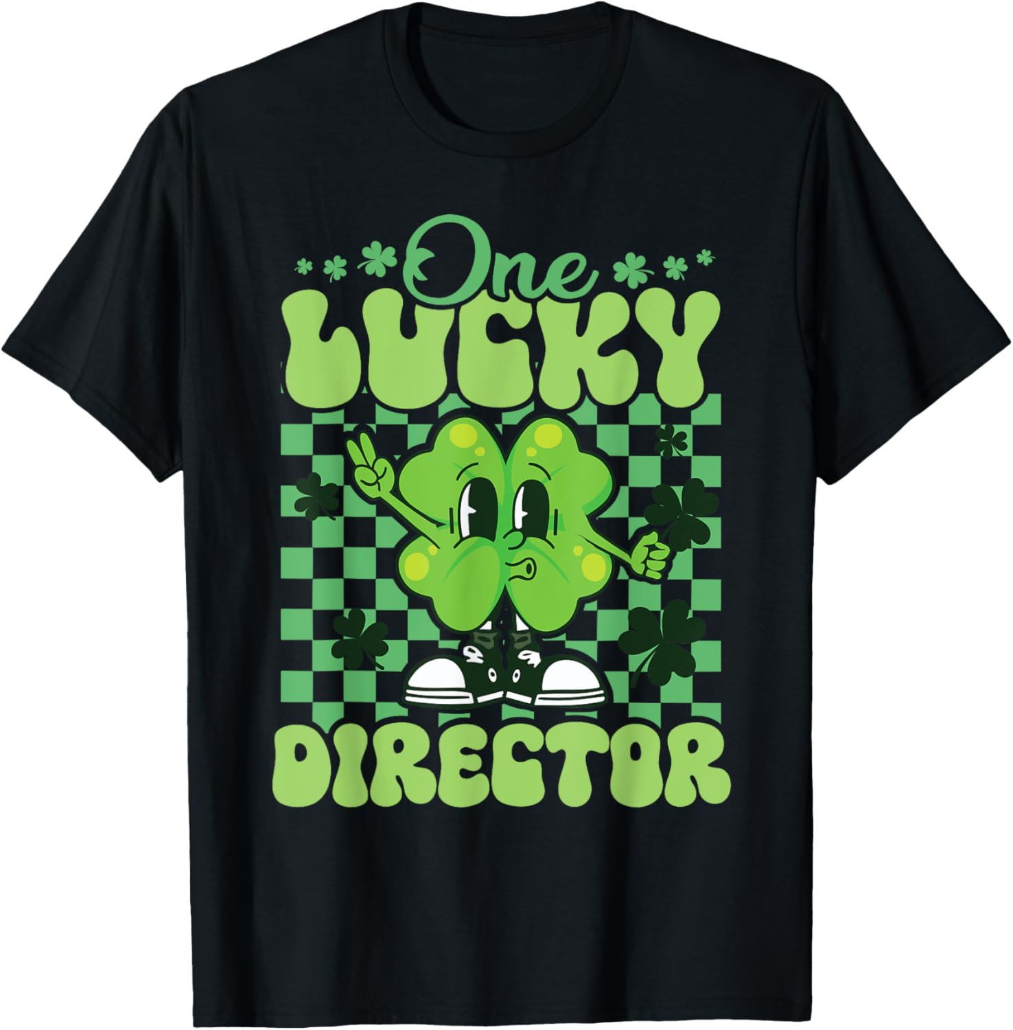 One Lucky Director T-Shirt for Fun and Trendy Casual Outfits - 4