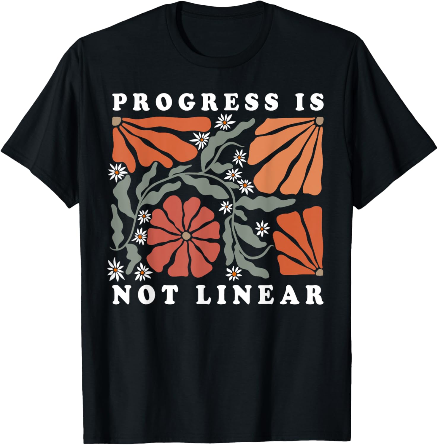 Boho Floral Special Education Teacher T-Shirt for Positive Progress - 7