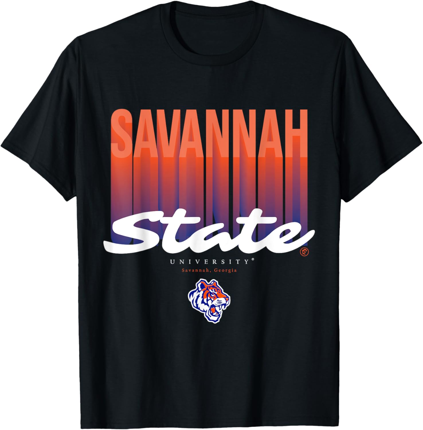 Savannah State University Fade T-Shirt - Stylish SSU Apparel for Fans - 7
