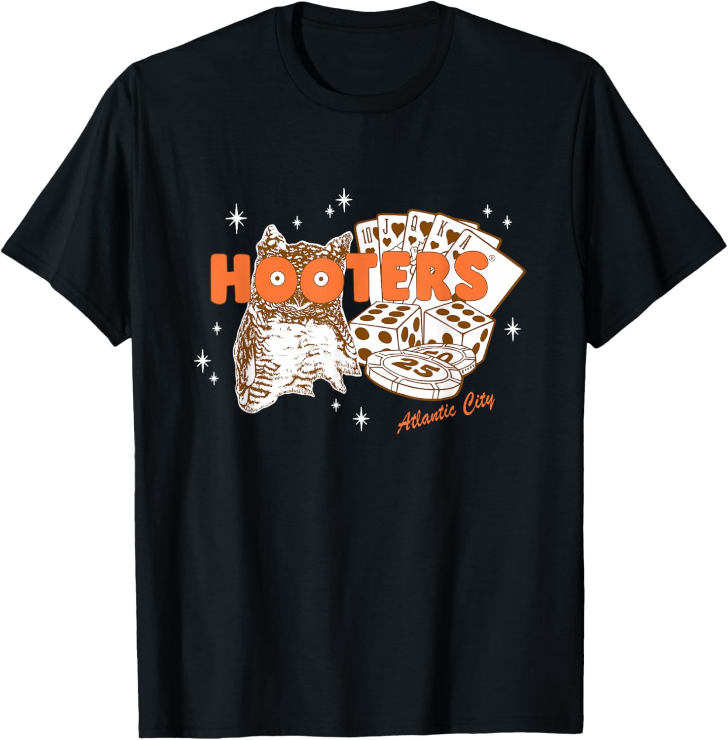 Hooters Atlantic City T-Shirt Perfect for Fans of Fun and Comfort - 2