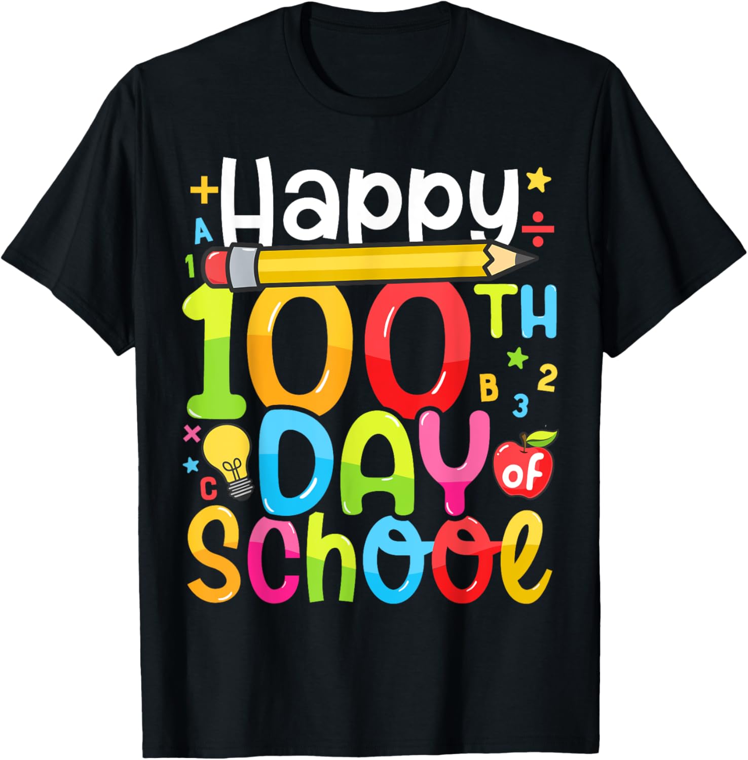 Happy 100th Day of School T-Shirt for Kids and Teachers – Fun Celebration Gear - 14