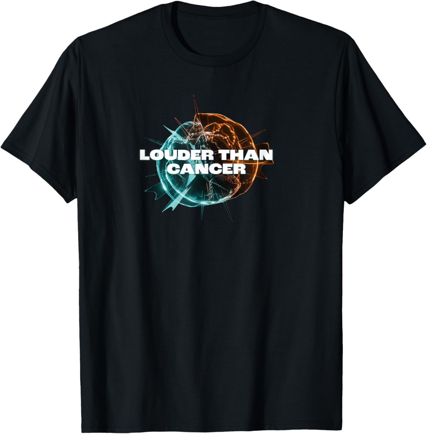 Louder Than Cancer T-Shirt Empowerment Apparel for Hope and Strength - 1