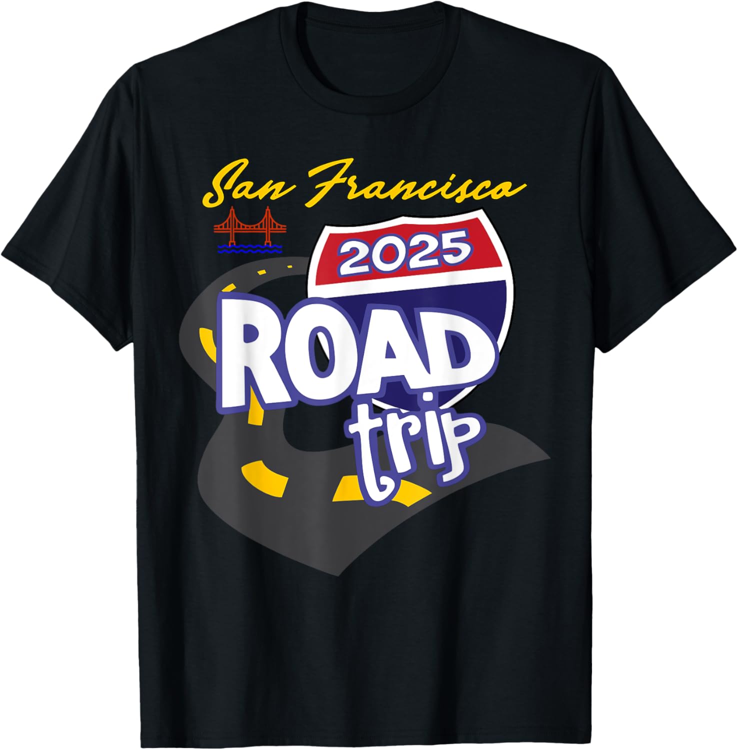 2025 San Francisco Road Trip T-Shirt for Travel Lovers and Adventurers - 10