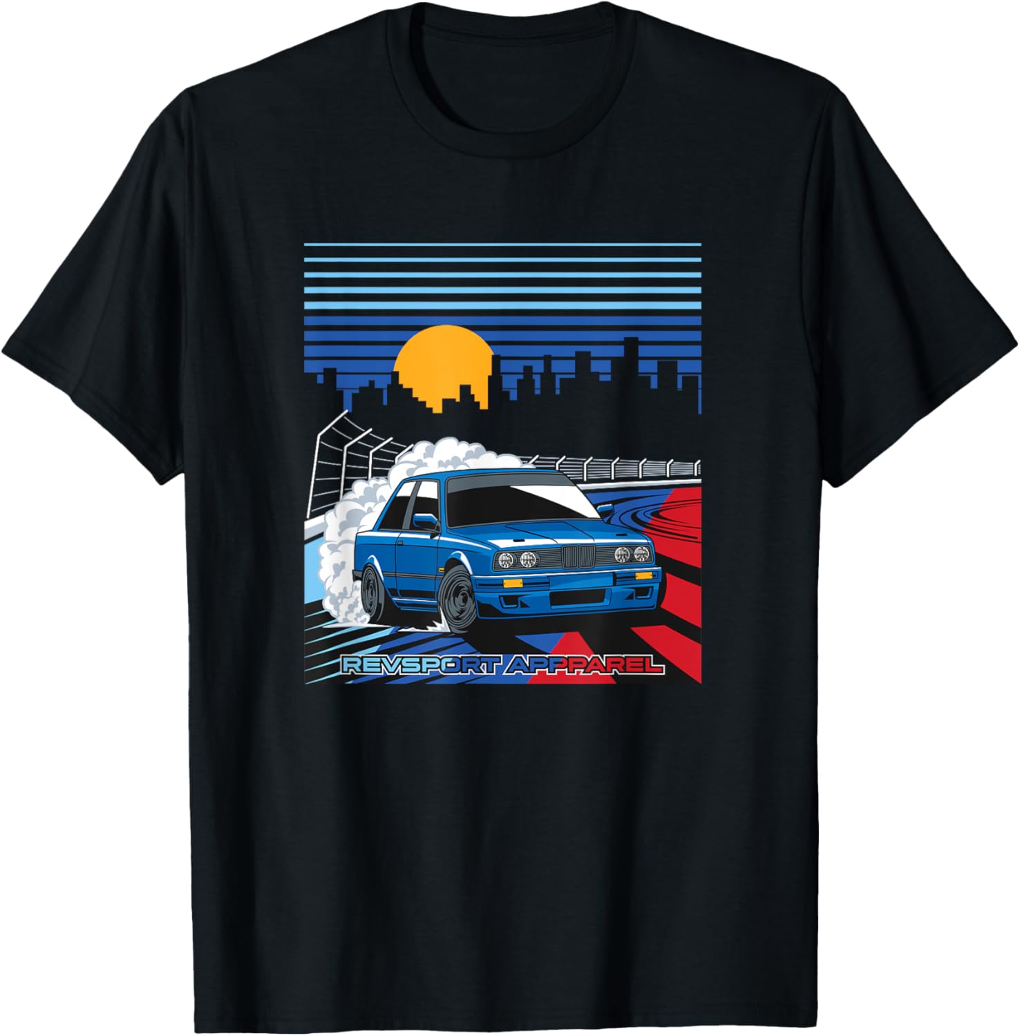 E-30 Drift Driven By Power T-Shirt for Car Enthusiasts and Drifters - 1