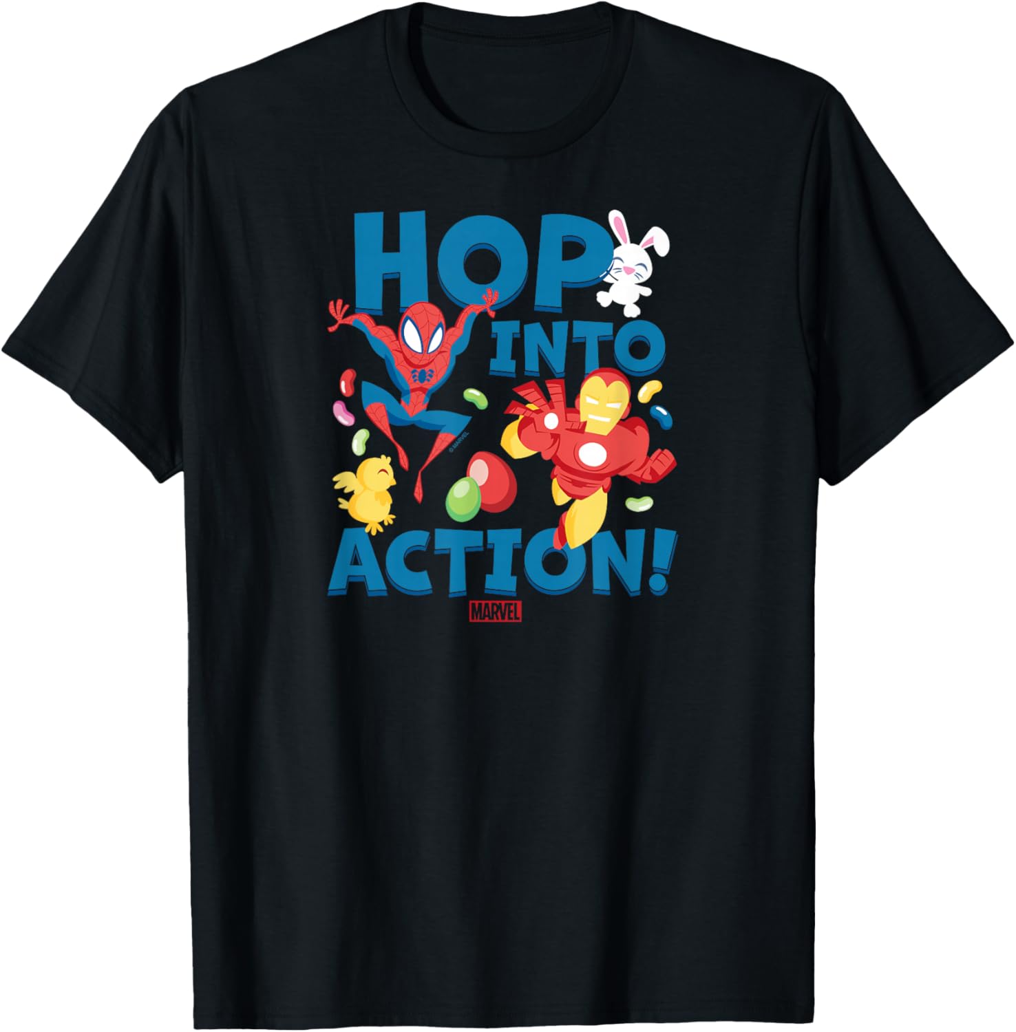 Marvel Hop Into Action Easter T-Shirt for Kids Fun and Stylish Apparel - 2