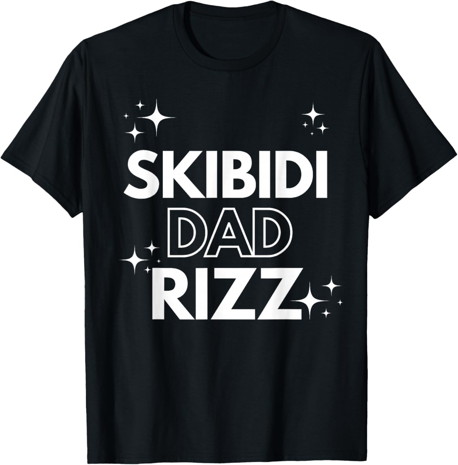 Funny Father's Day Skibidi Dad Rizz T-Shirt for Middle School Dads - 14