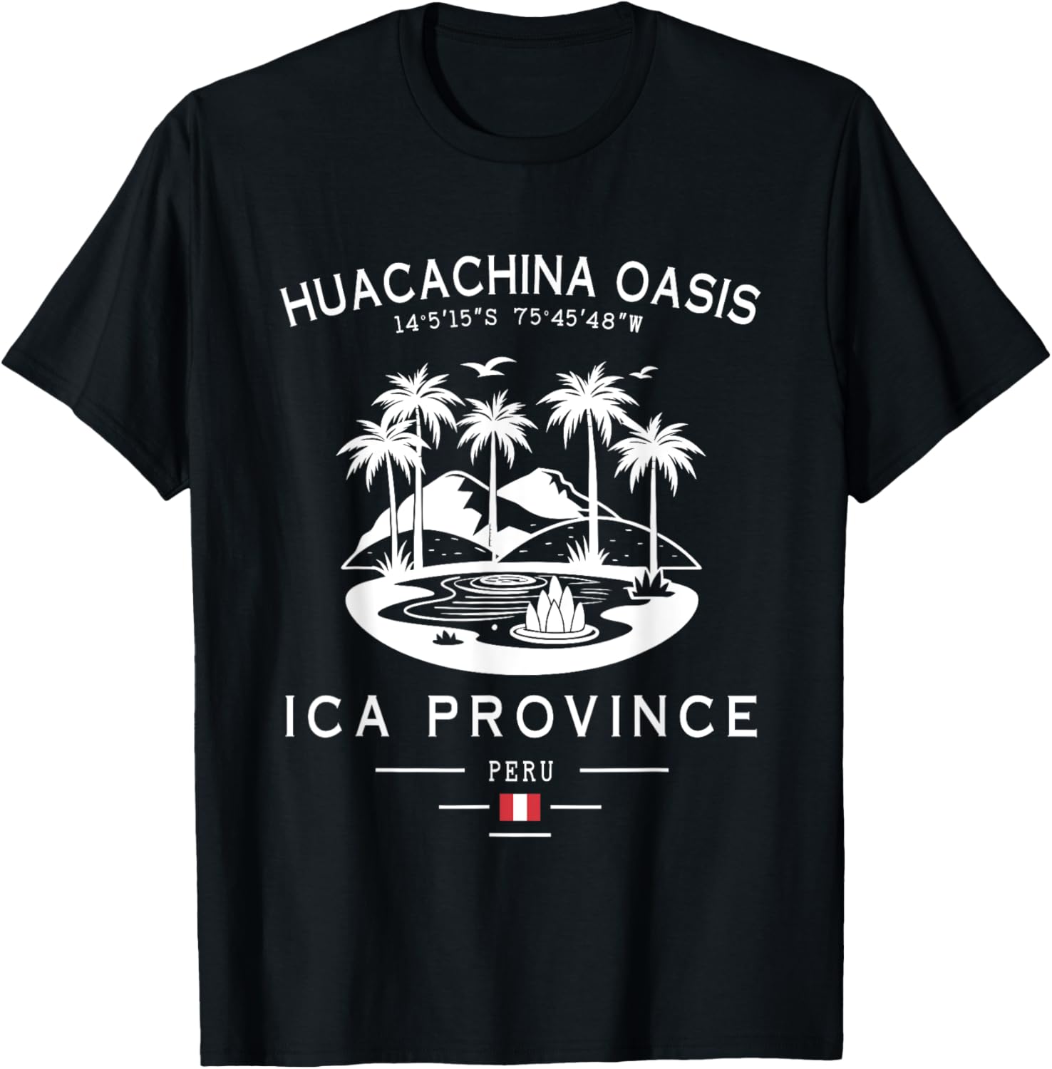 Huacachina Oasis T-Shirt Perfect for Adventure Lovers in the Peruvian Desert - 11