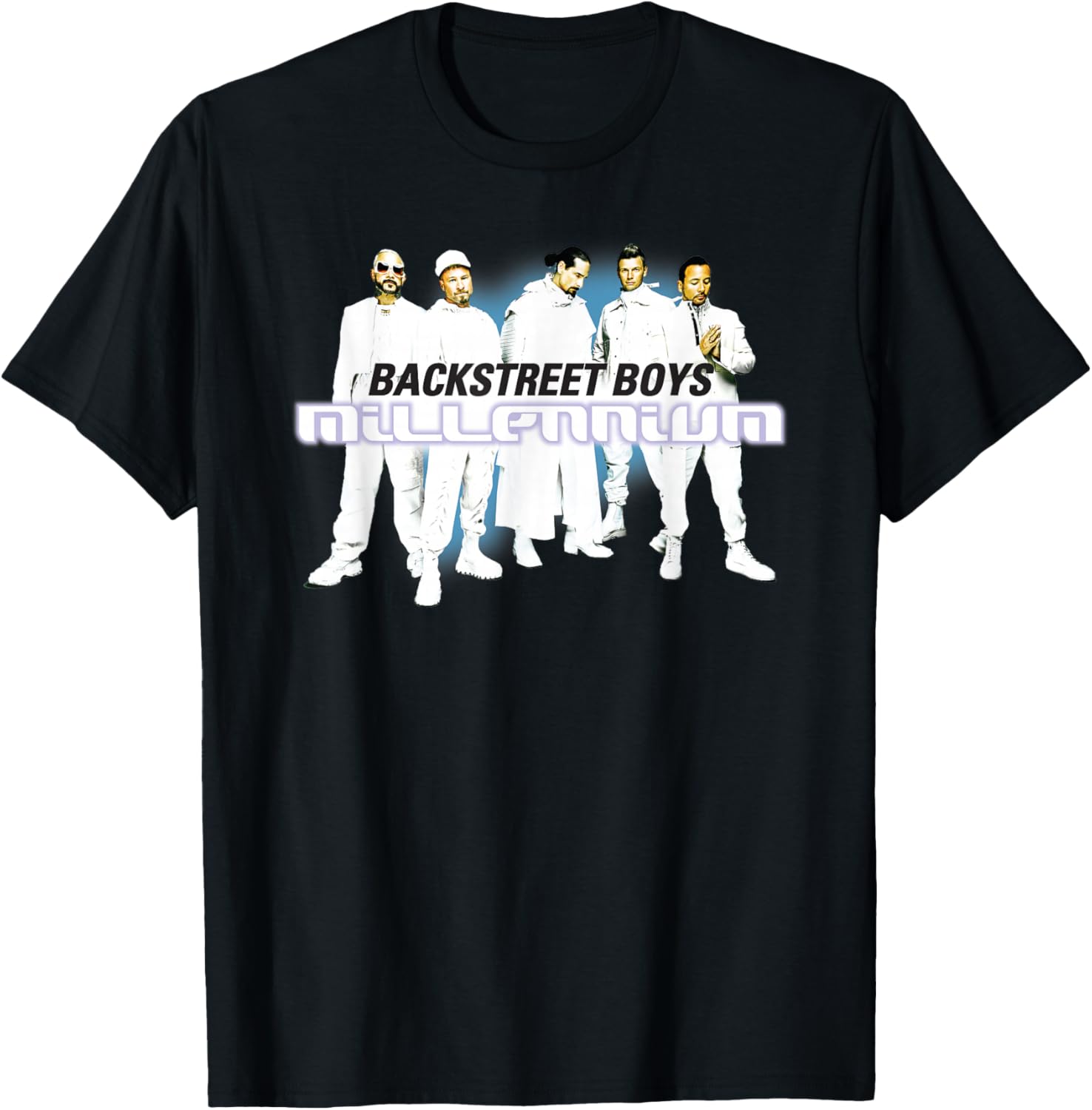 Backstreet Boys Millennium Pose T-Shirt - Iconic Retro Style Apparel - 1