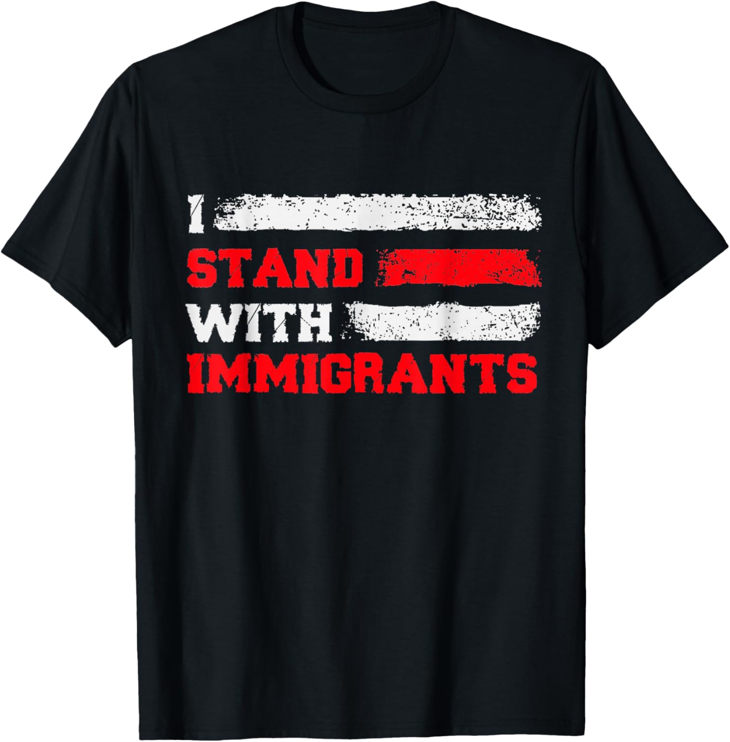 I Stand With Immigrants T-Shirt - Stylish Supportive Apparel for All - 18