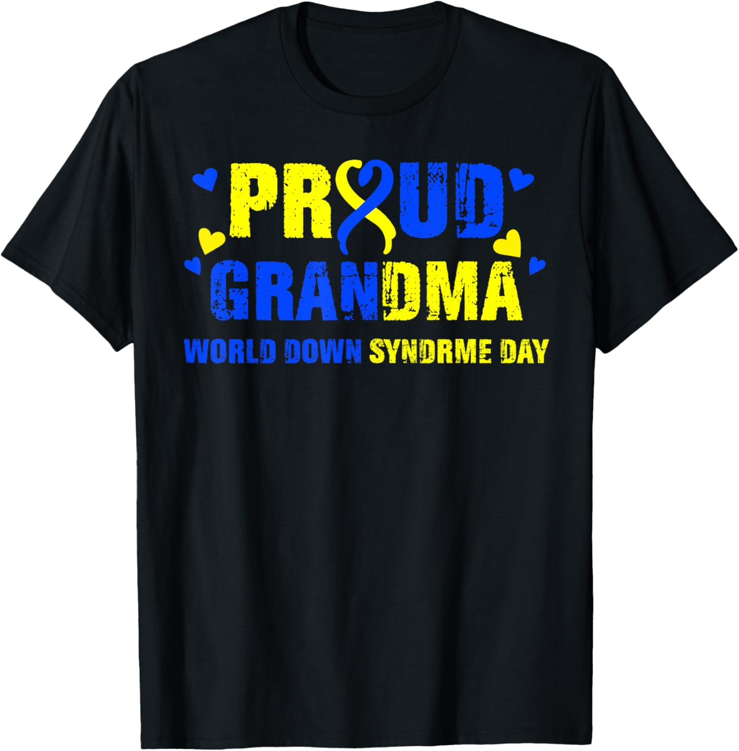 Down Syndrome Grandma Awareness T-Shirt for Proud Family Members - 2