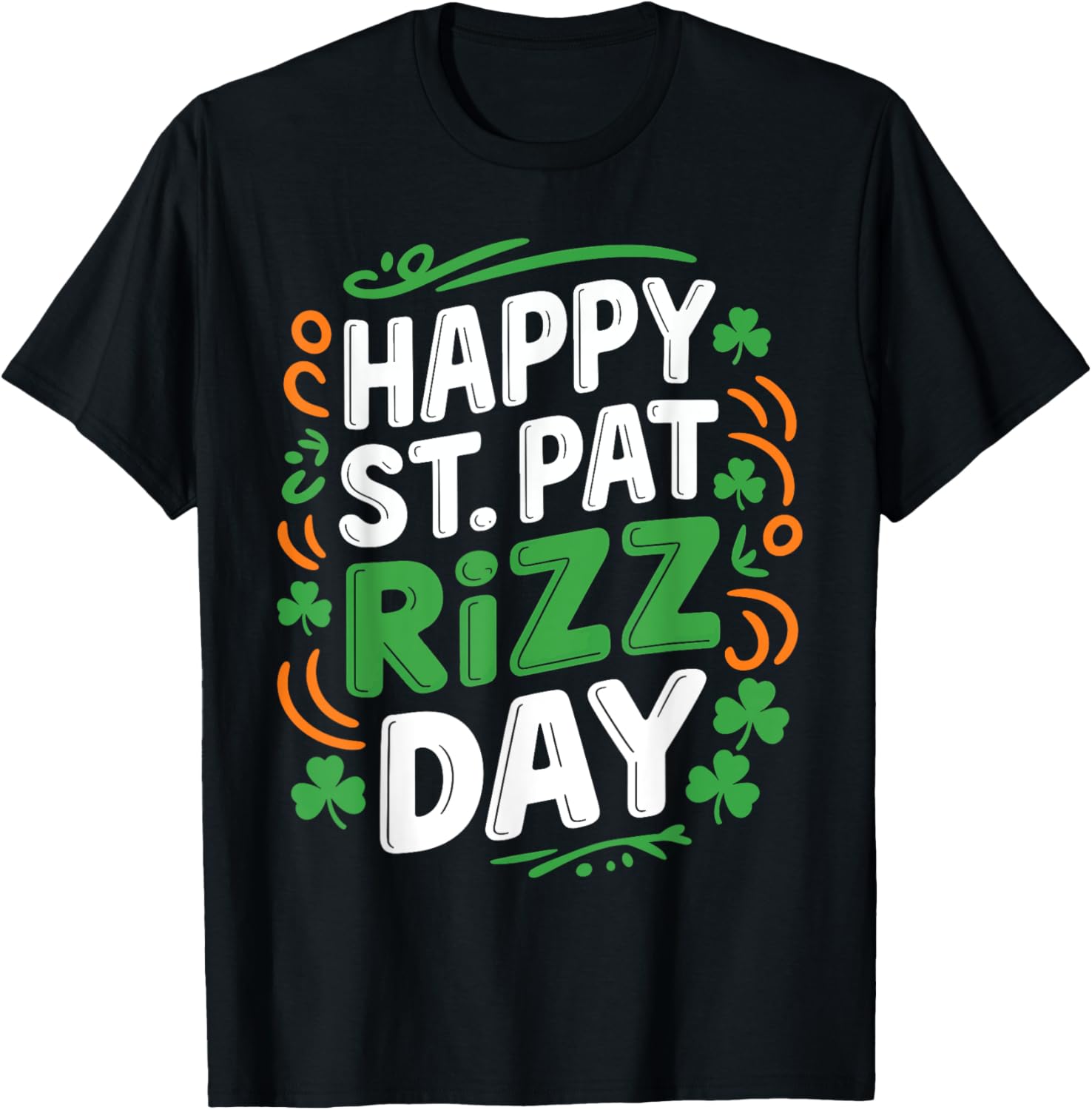 Happy St Pat Rizz Day St Patrick's Day Irish T-Shirt for Celebration - 15