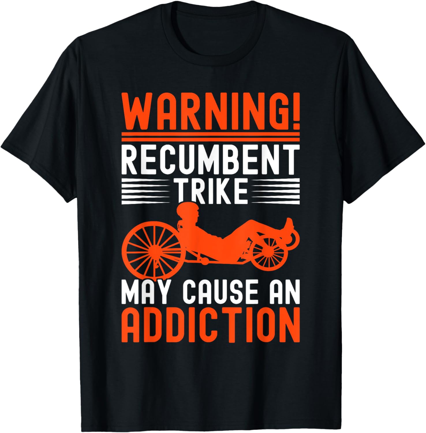 Recumbent Trike Cycling T-Shirt for Cycling Enthusiasts and Riders - 4