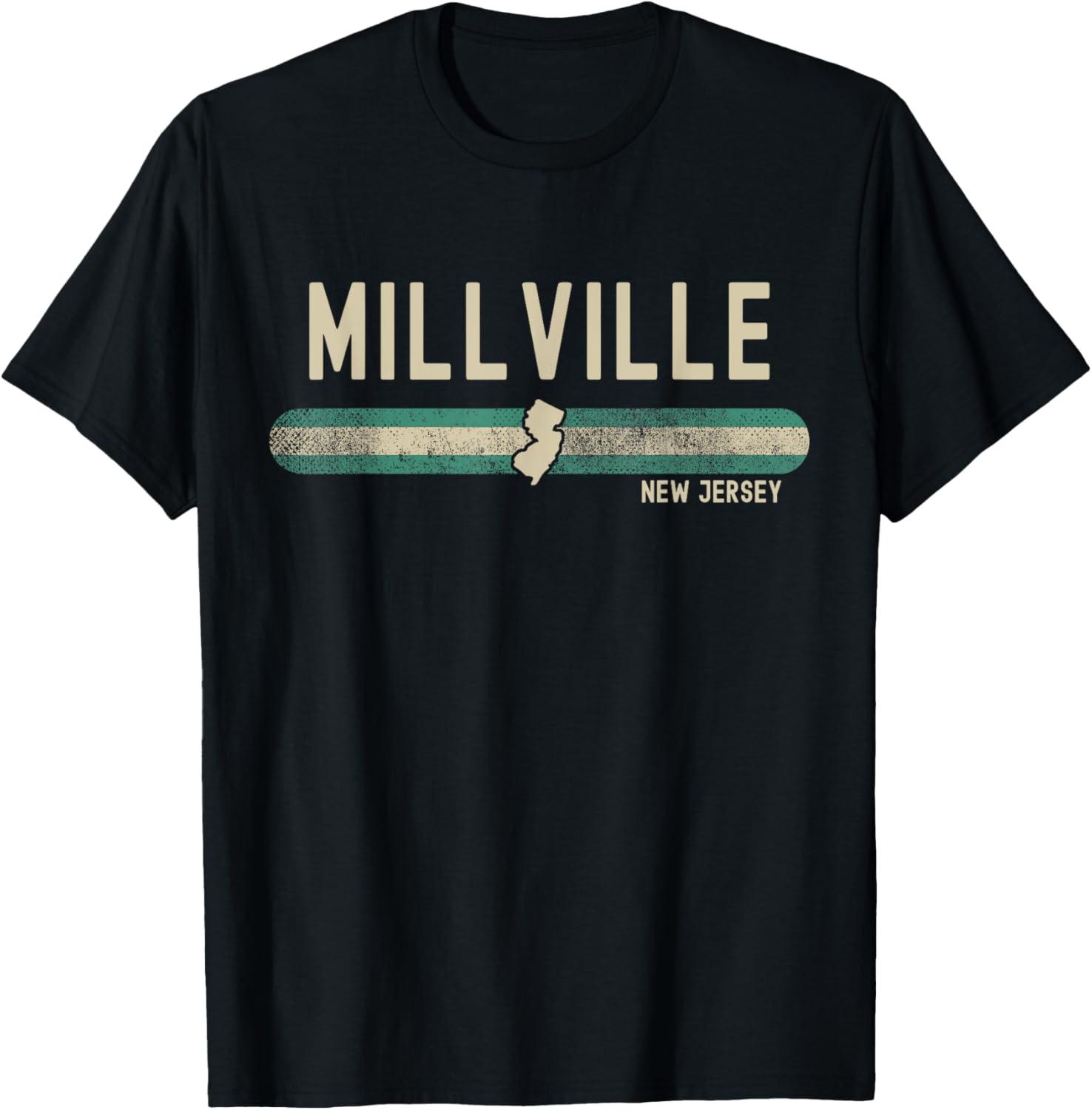 Millville NJ 80s Style T-Shirt for Nostalgic Travel Enthusiasts - 8